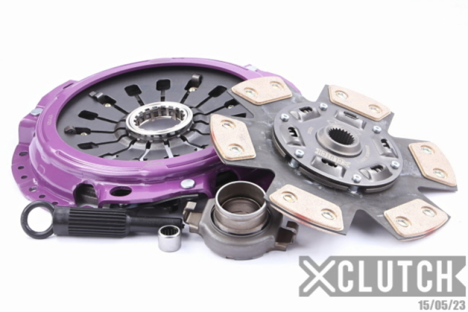 Picture of XCLUTCH XCL Clutch-Stage 2 Sprung Ceramic Clutch Kits - XKMZ24002-1B
