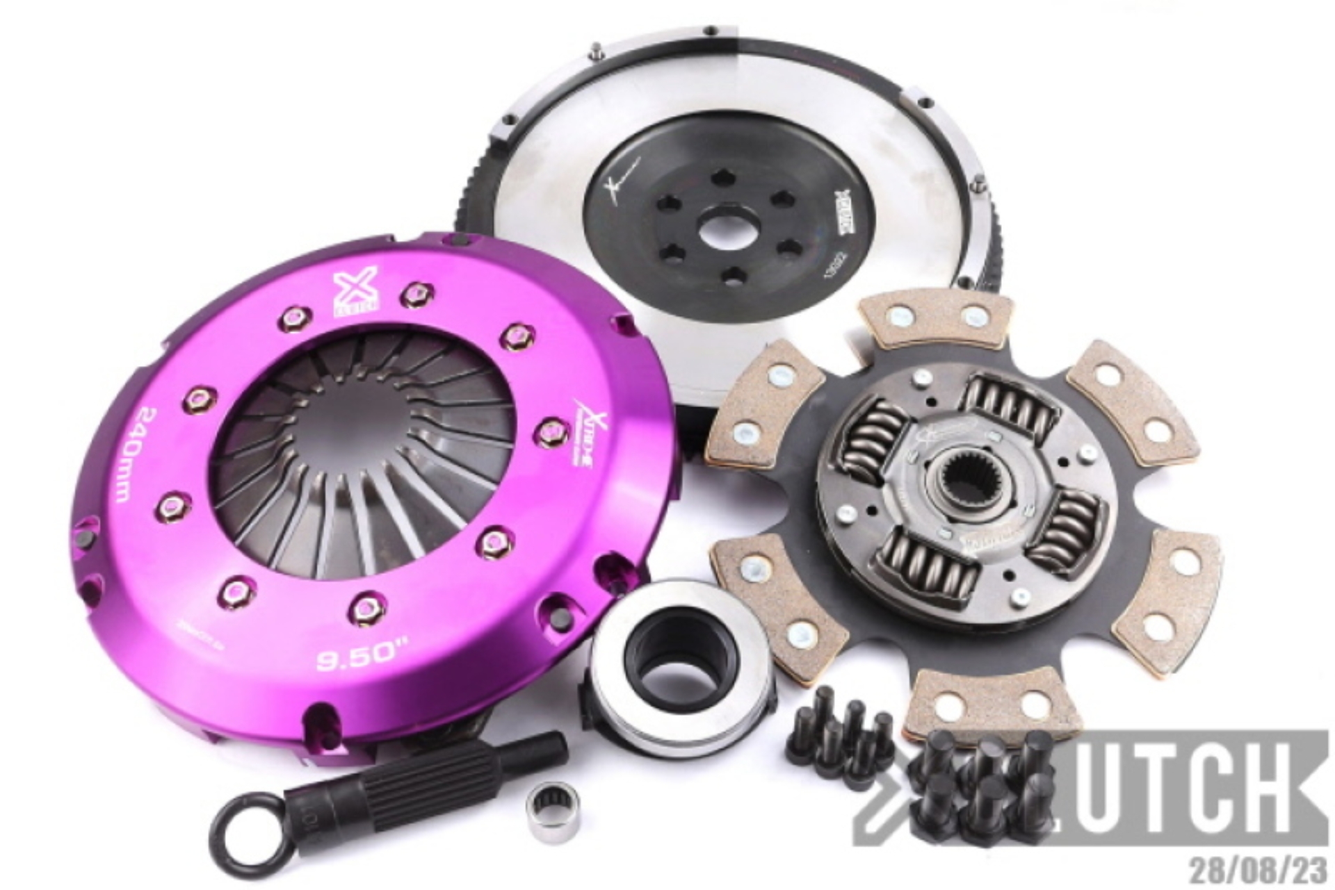 Picture of XCLUTCH XCL Clutch-Stage 2R Extra HD Sprung Ceramic Clutch Kits - XKMZ24530-1R