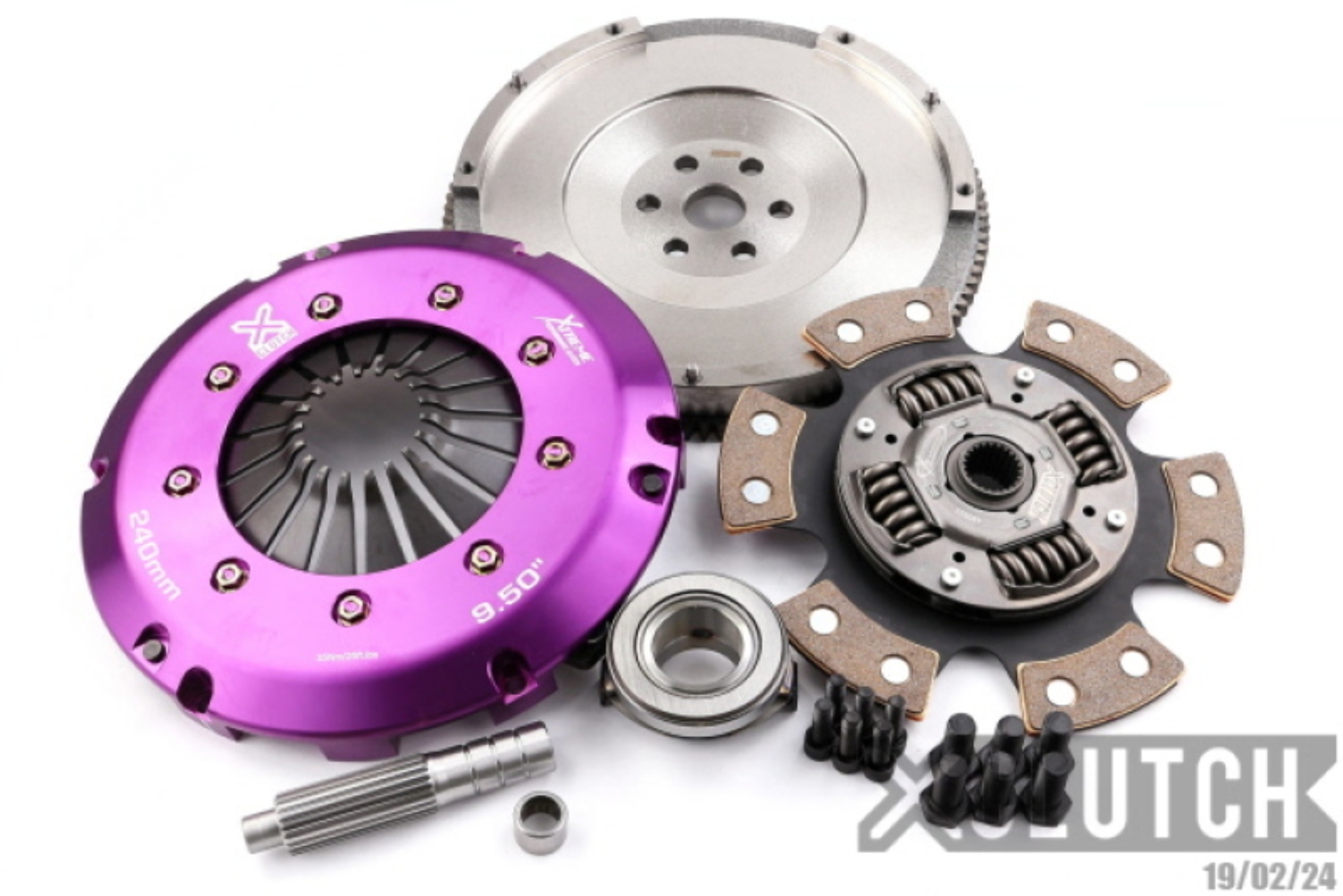 Picture of XCLUTCH XCL Clutch-Stage 2R Extra HD Sprung Ceramic Clutch Kits - XKMZ24531-1R
