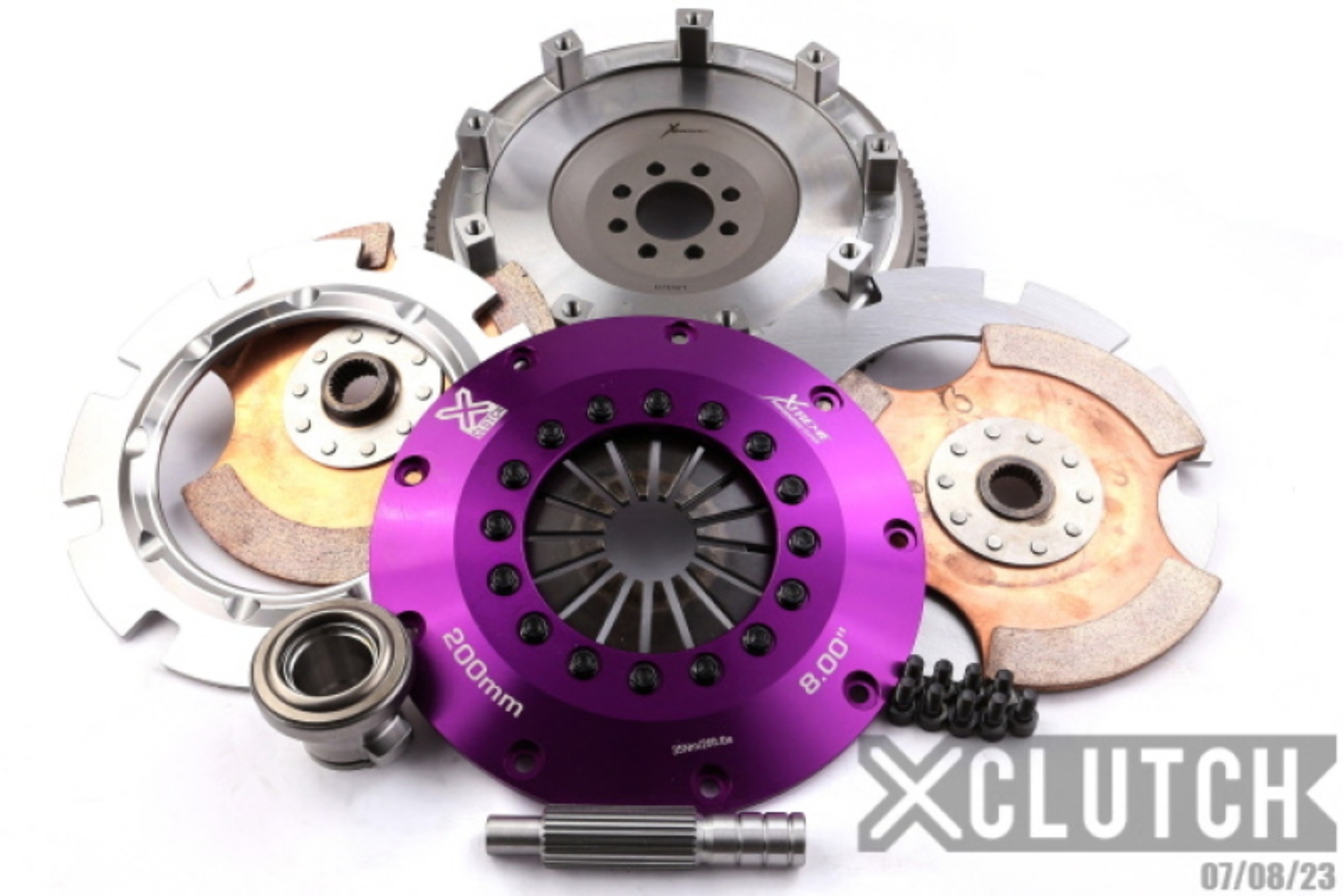 Picture of XCLUTCH XCL Clutch-8in Twin Solid Ceramic Clutch Kits - XKNI20521-2E