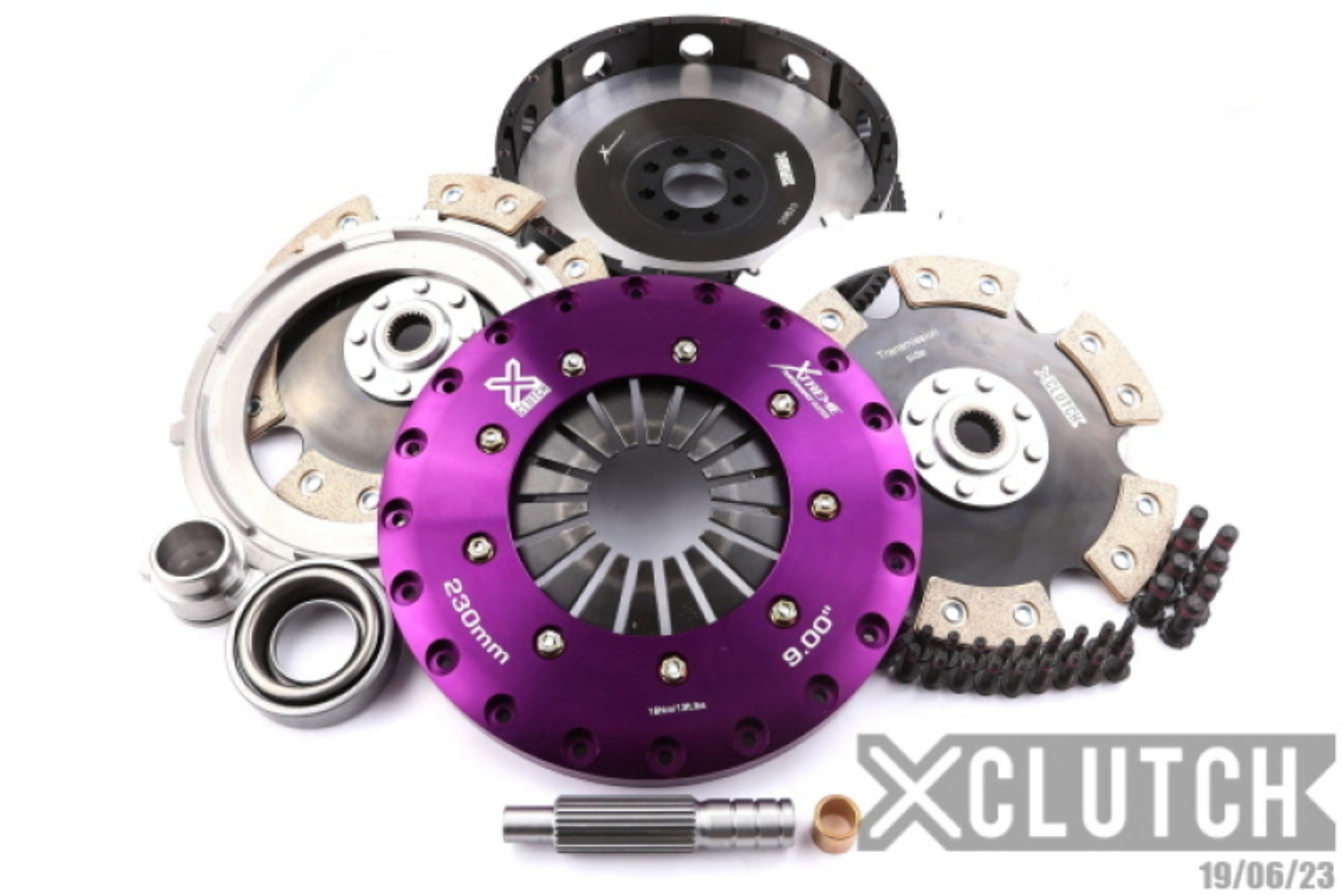 Picture of XCLUTCH XCL Clutch-9in Twin Solid Ceramic Clutch Kits - XKNI23531-2E