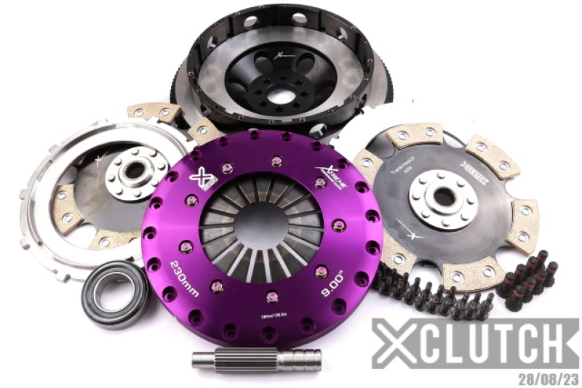 Picture of XCLUTCH XCL Clutch-9in Twin Solid Ceramic Clutch Kits - XKNI23543-2E