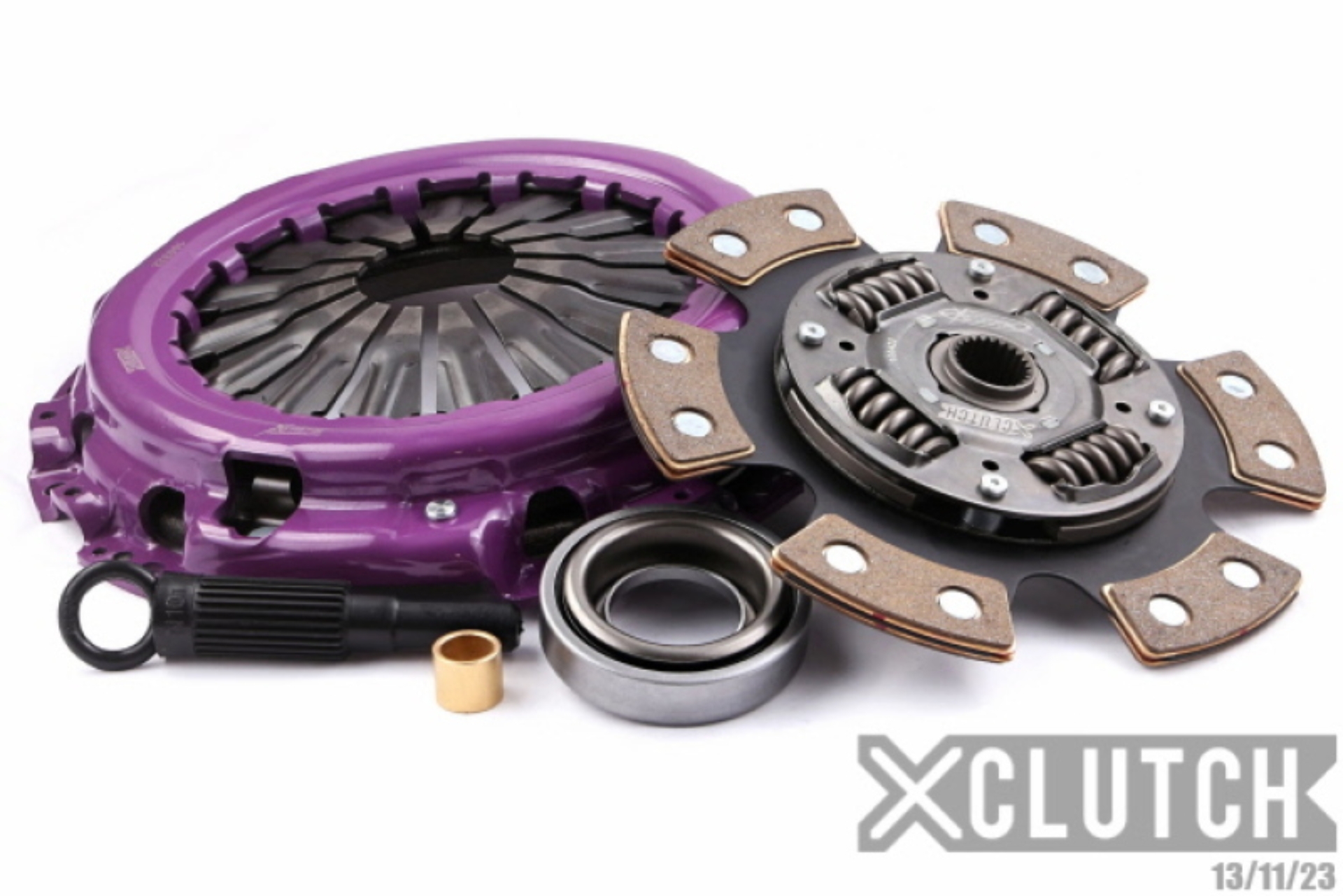 Picture of XCLUTCH XCL Clutch-Stage 2 Sprung Ceramic Clutch Kits - XKNI24007-1B