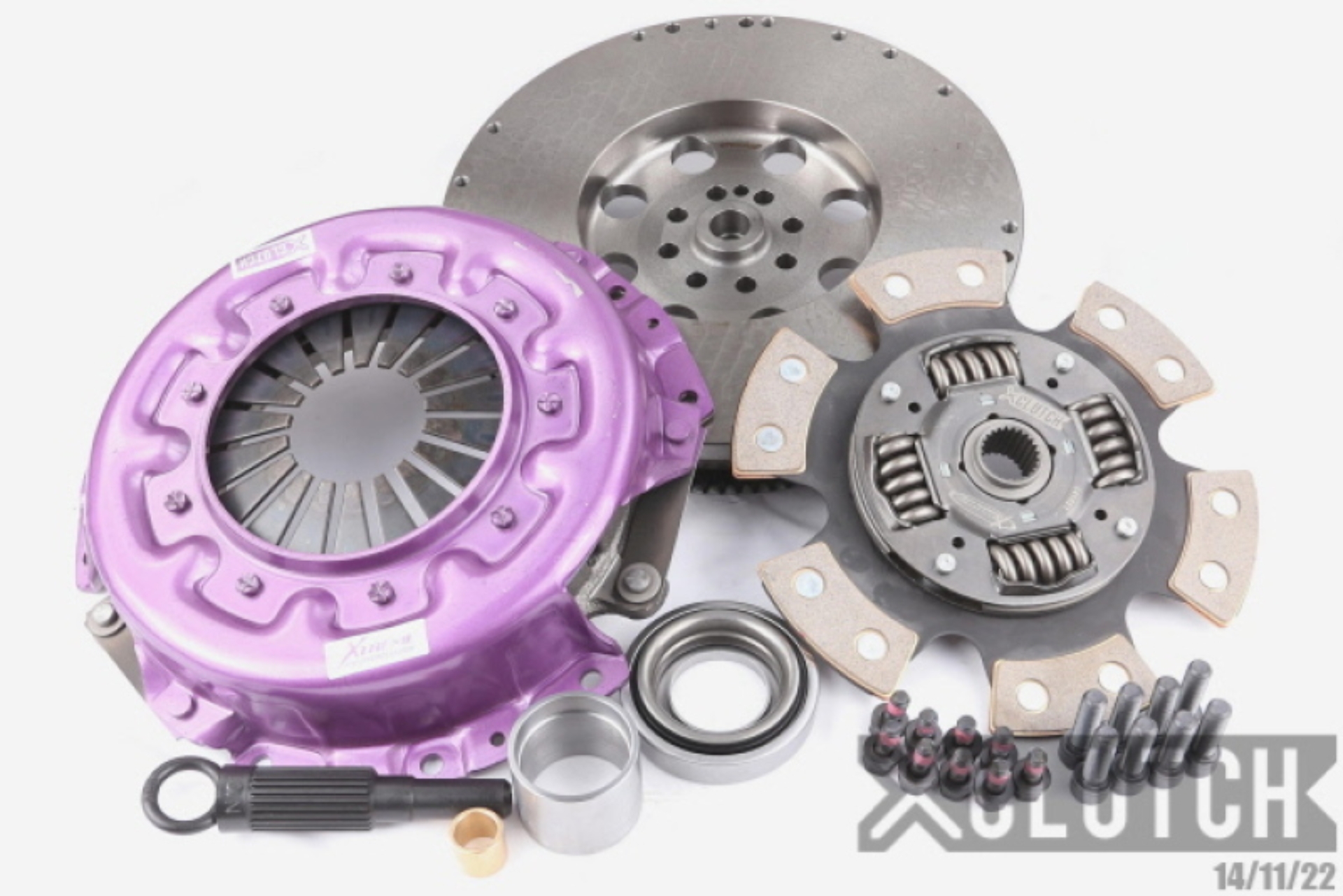 Picture of XCLUTCH XCL Clutch-Stage 2 Sprung Ceramic Clutch Kits - XKNI24540-1B