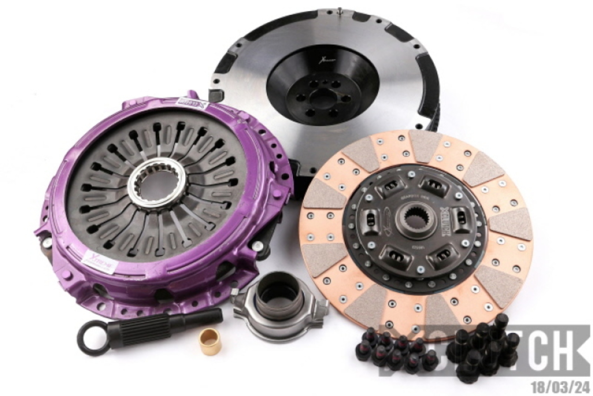 Picture of XCLUTCH XCL Clutch-Stage 2 Cushioned Ceramic Clutch Kits - XKNI25515-1C