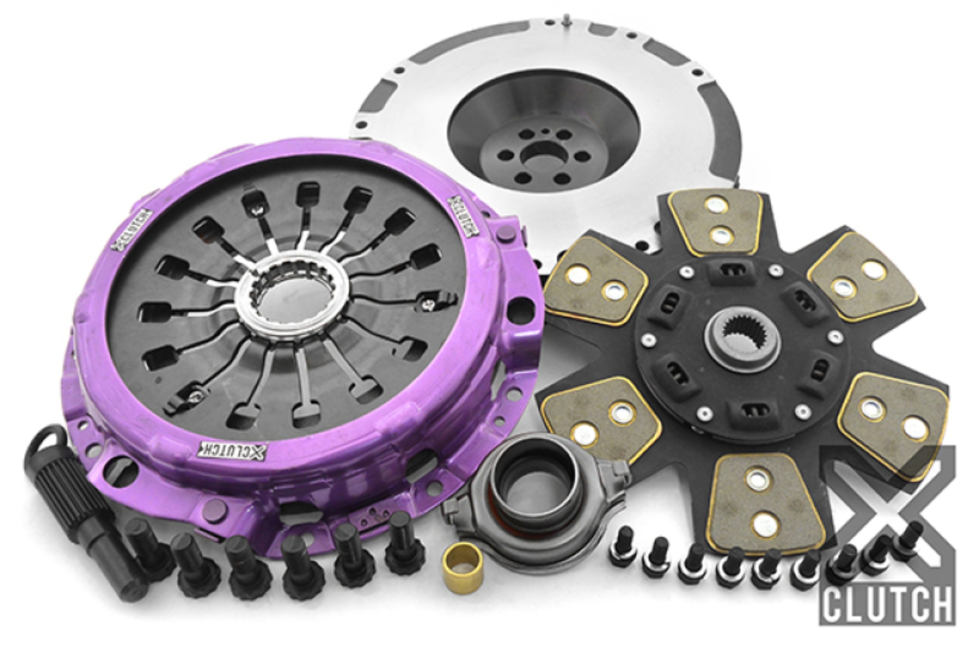 Picture of XCLUTCH XCL Clutch-Stage 2R Extra HD Sprung Ceramic Clutch Kits - XKNI25515-1R
