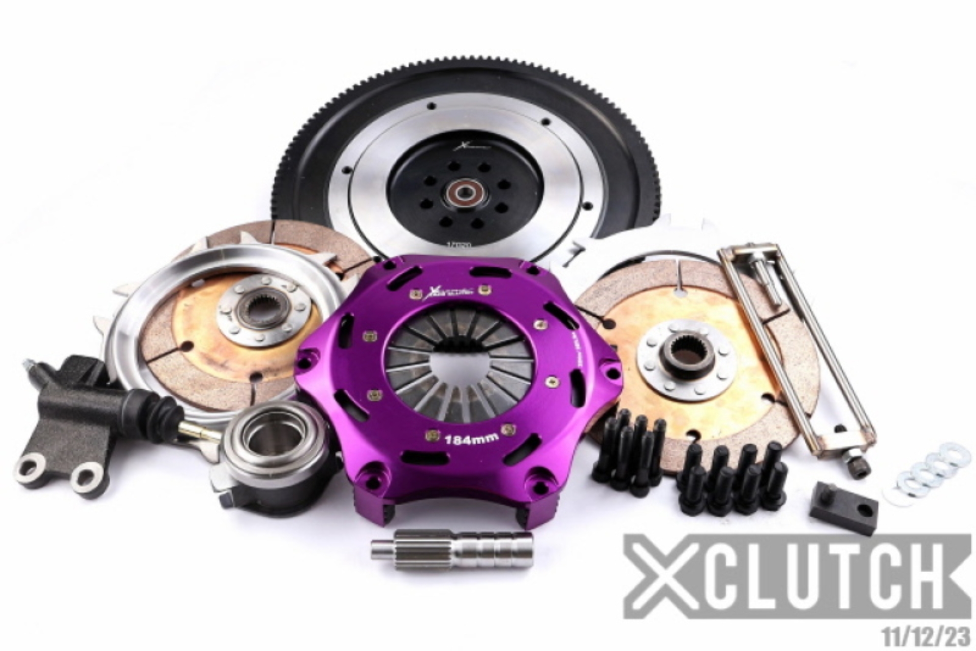 Picture of XCLUTCH XCL Clutch-7.25in Twin Solid Ceramic Clutch Kits - XKSU18521-2E