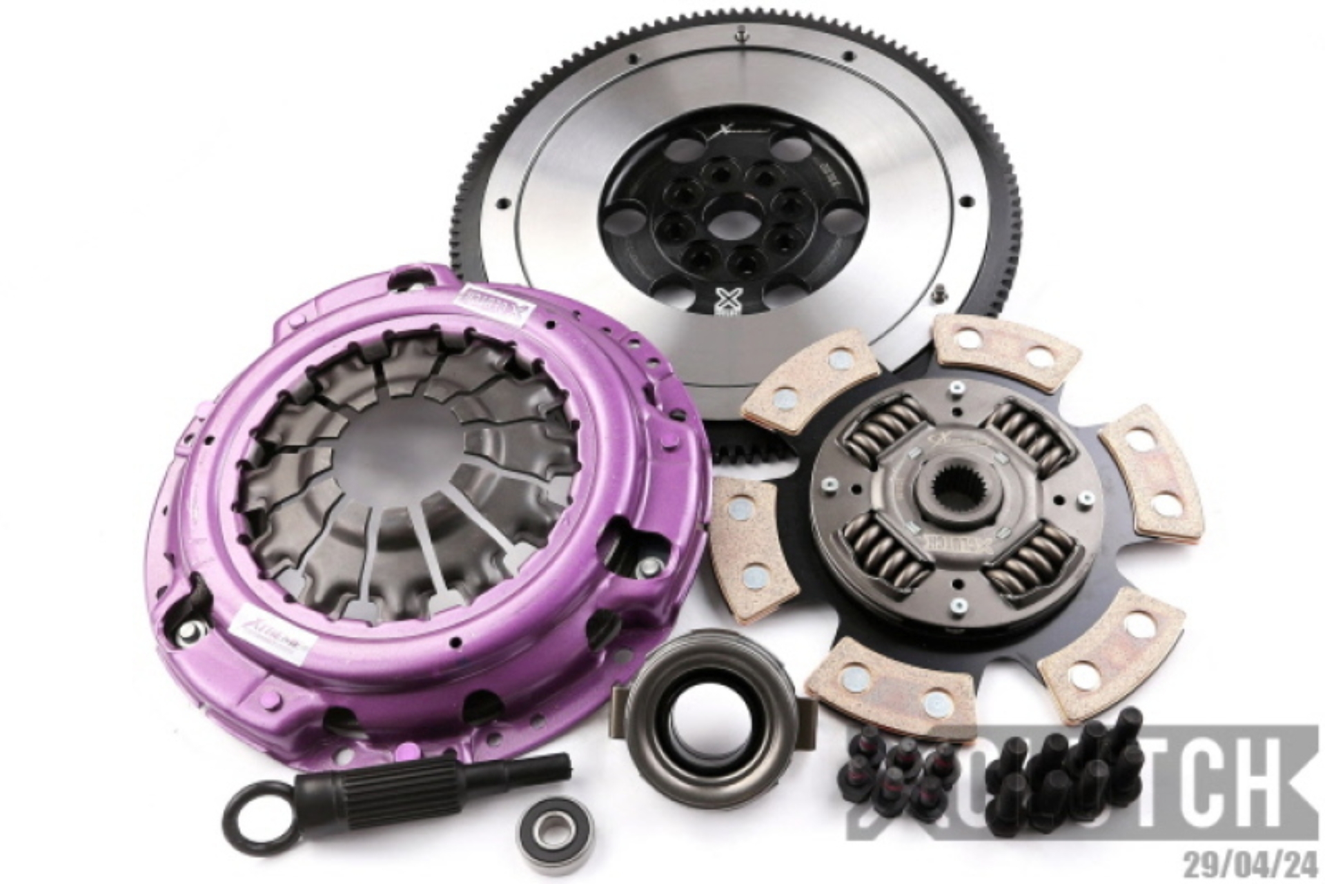 Picture of XCLUTCH XCL Clutch-Stage 2 Sprung Ceramic Clutch Kits - XKSU24530-1B