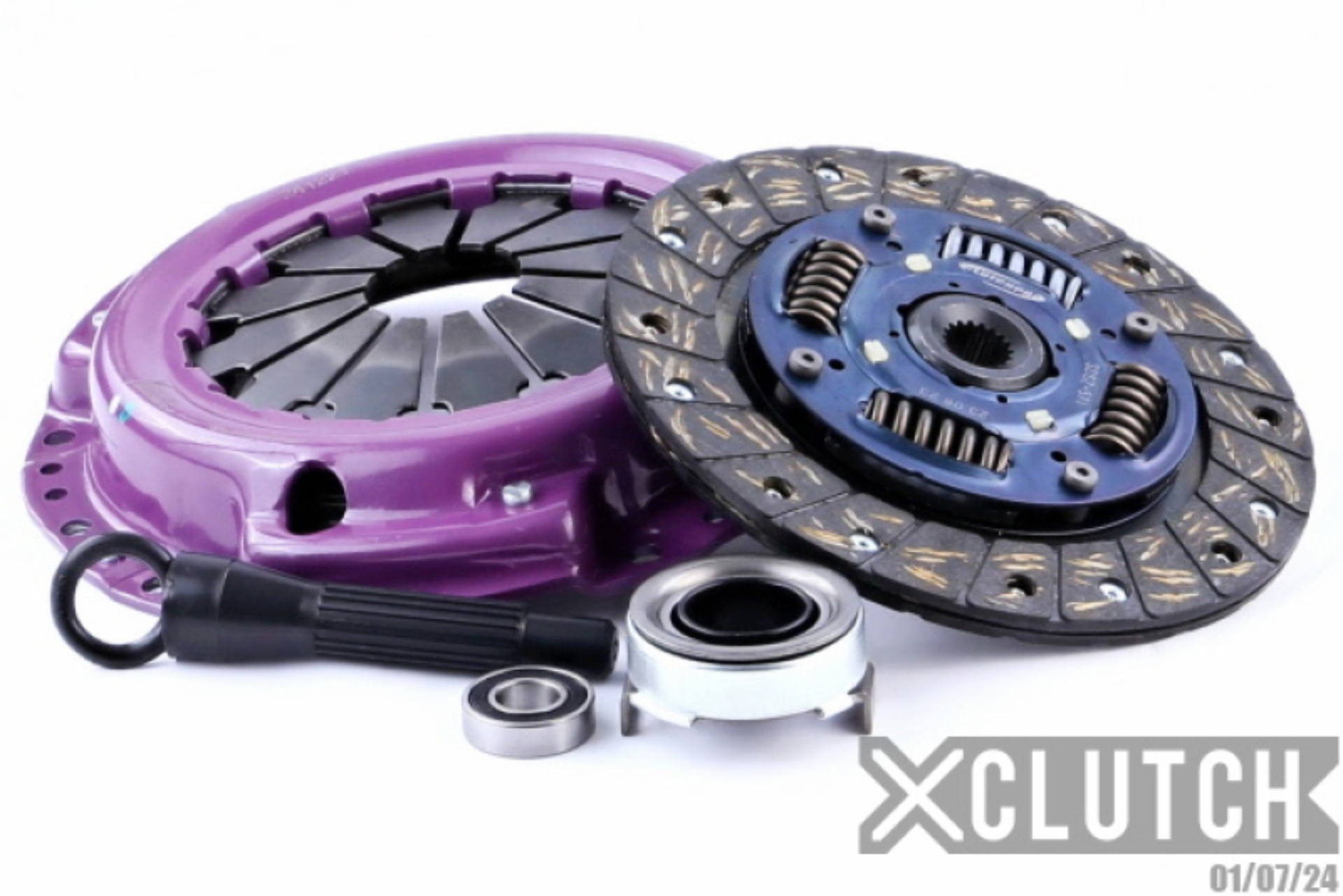 Picture of XCLUTCH XCL Clutch-Stage 1 Sprung Organic Clutch Kits - XKSZ19009-1A