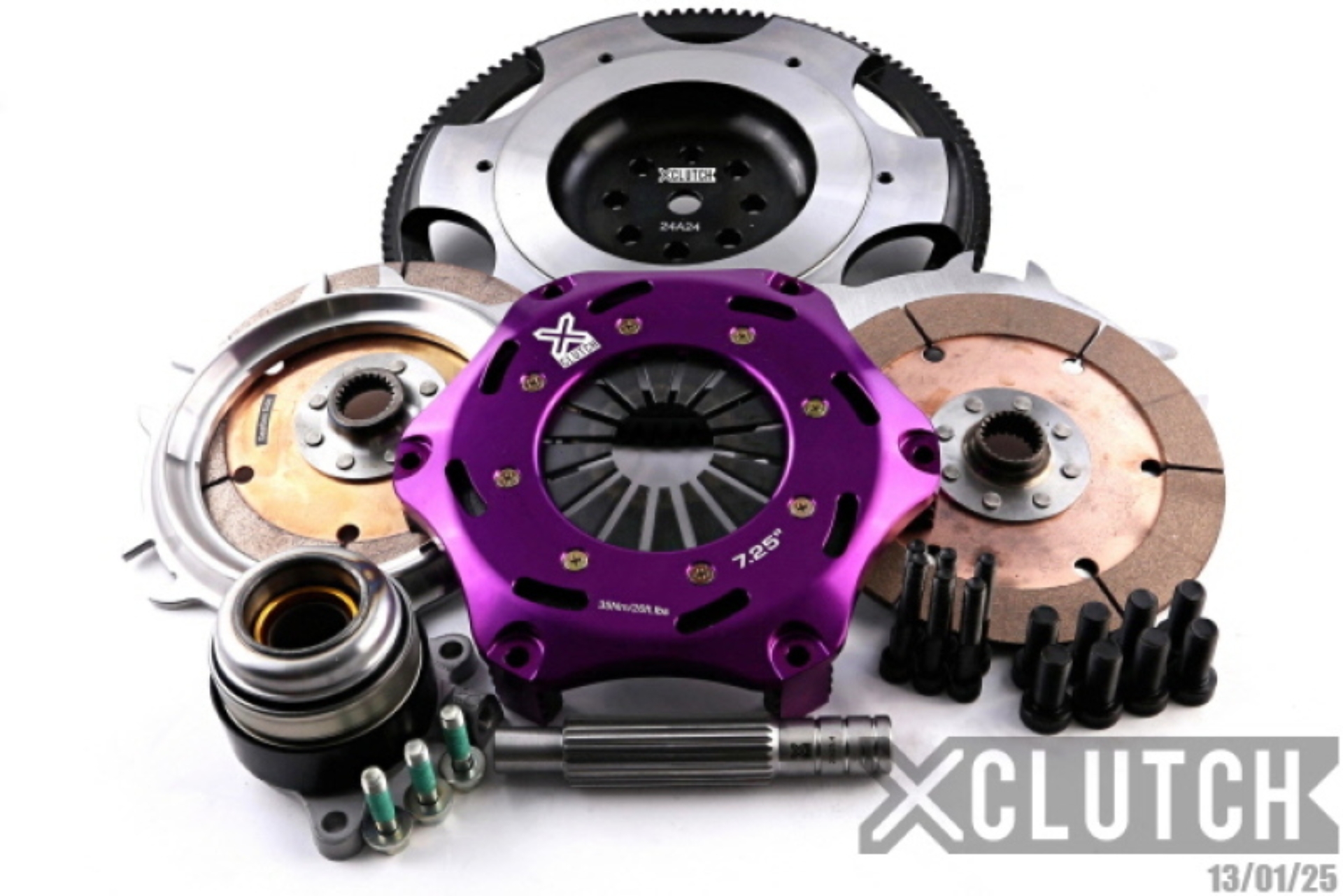 Picture of XCLUTCH XCL Clutch-7.25in Twin Solid Ceramic Clutch Kits - XKTY18628-2E