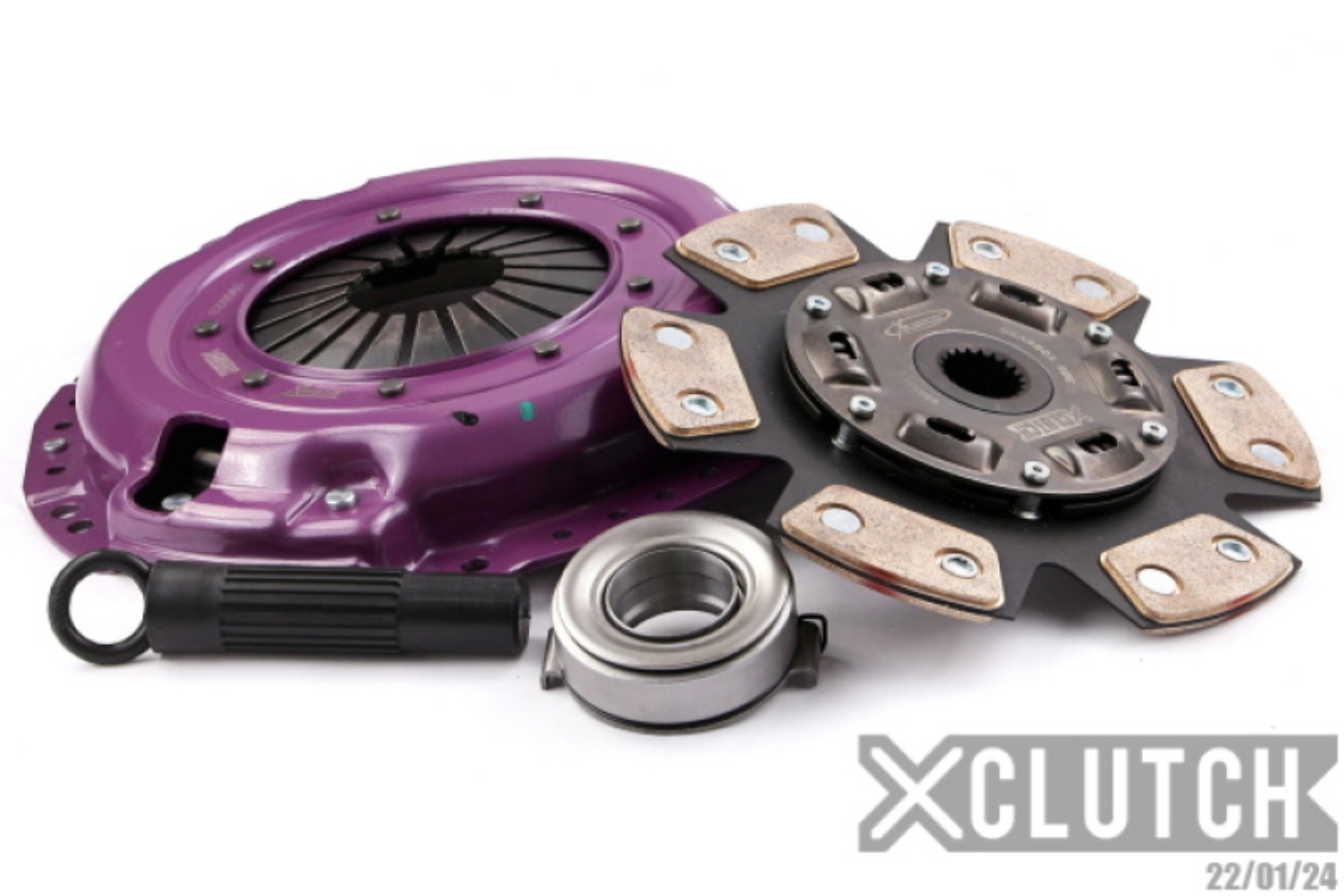 Picture of XCLUTCH XCL Clutch-Stage 2 Sprung Ceramic Clutch Kits - XKTY23002-1B