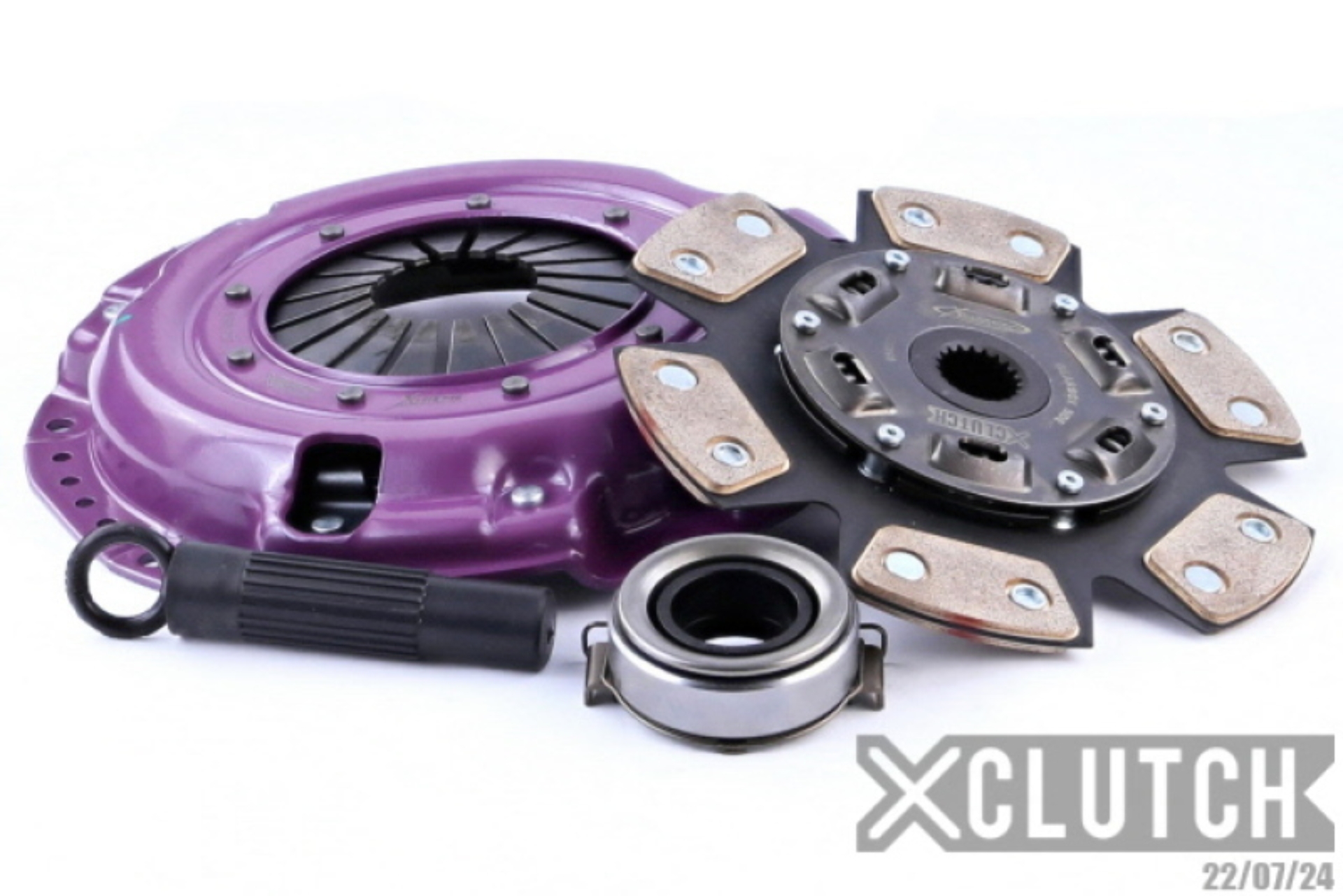 Picture of XCLUTCH XCL Clutch-Stage 2 Sprung Ceramic Clutch Kits - XKTY23006-1B