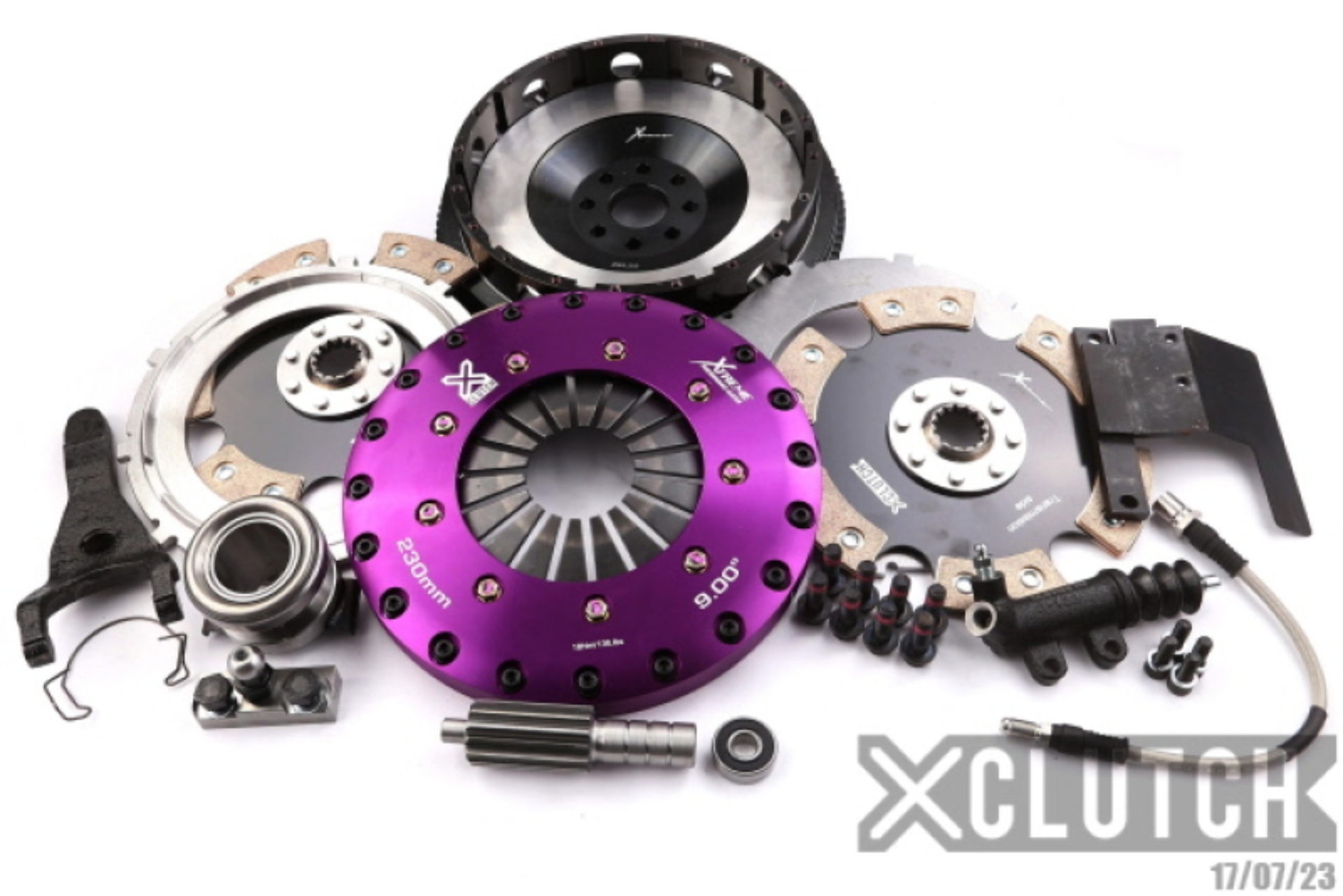 Picture of XCLUTCH XCL Clutch-9in Twin Solid Ceramic Clutch Kits - XKTY23536-2E