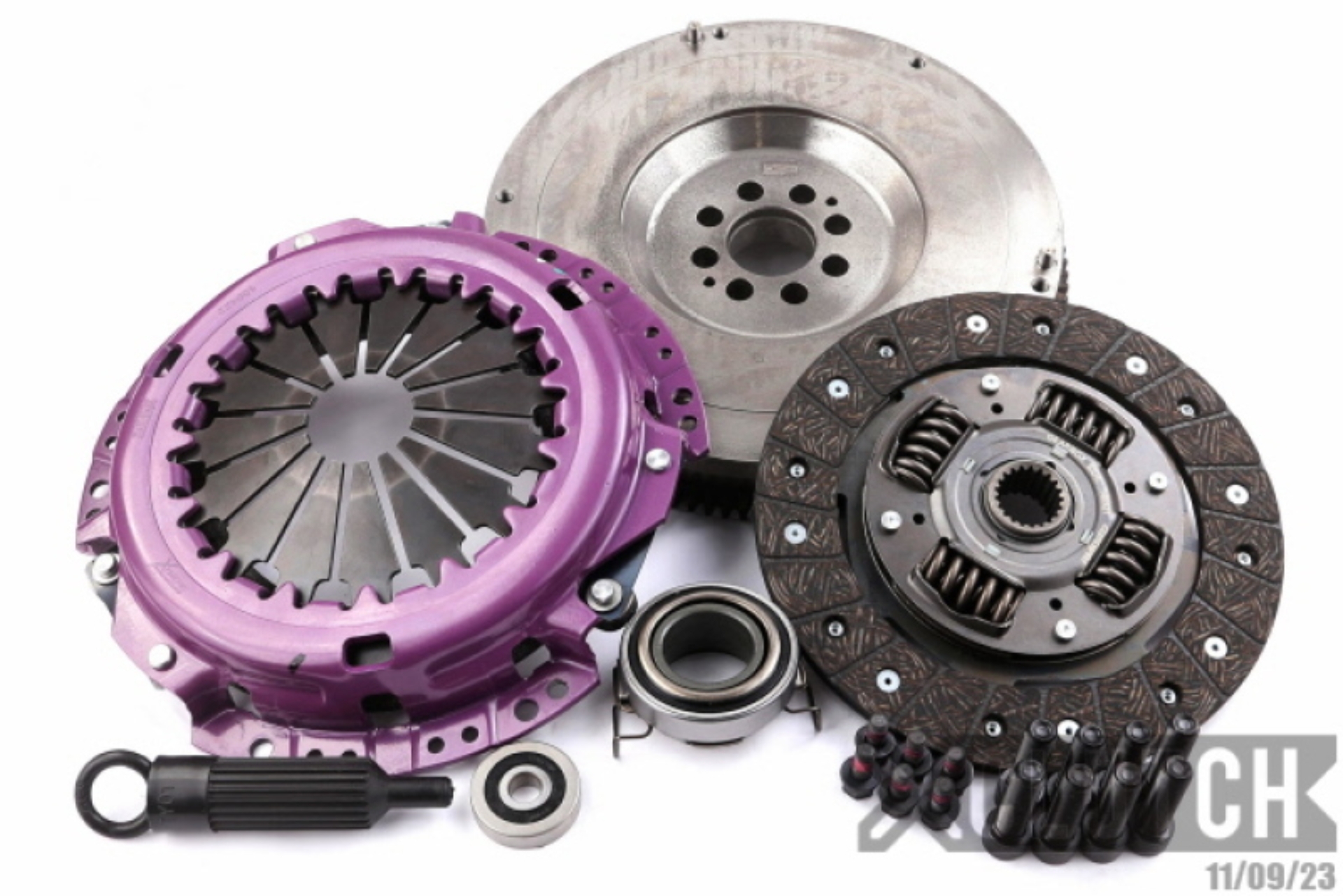 Picture of XCLUTCH XCL Clutch-Stage 1 Sprung Organic Clutch Kits - XKTY23593-1A