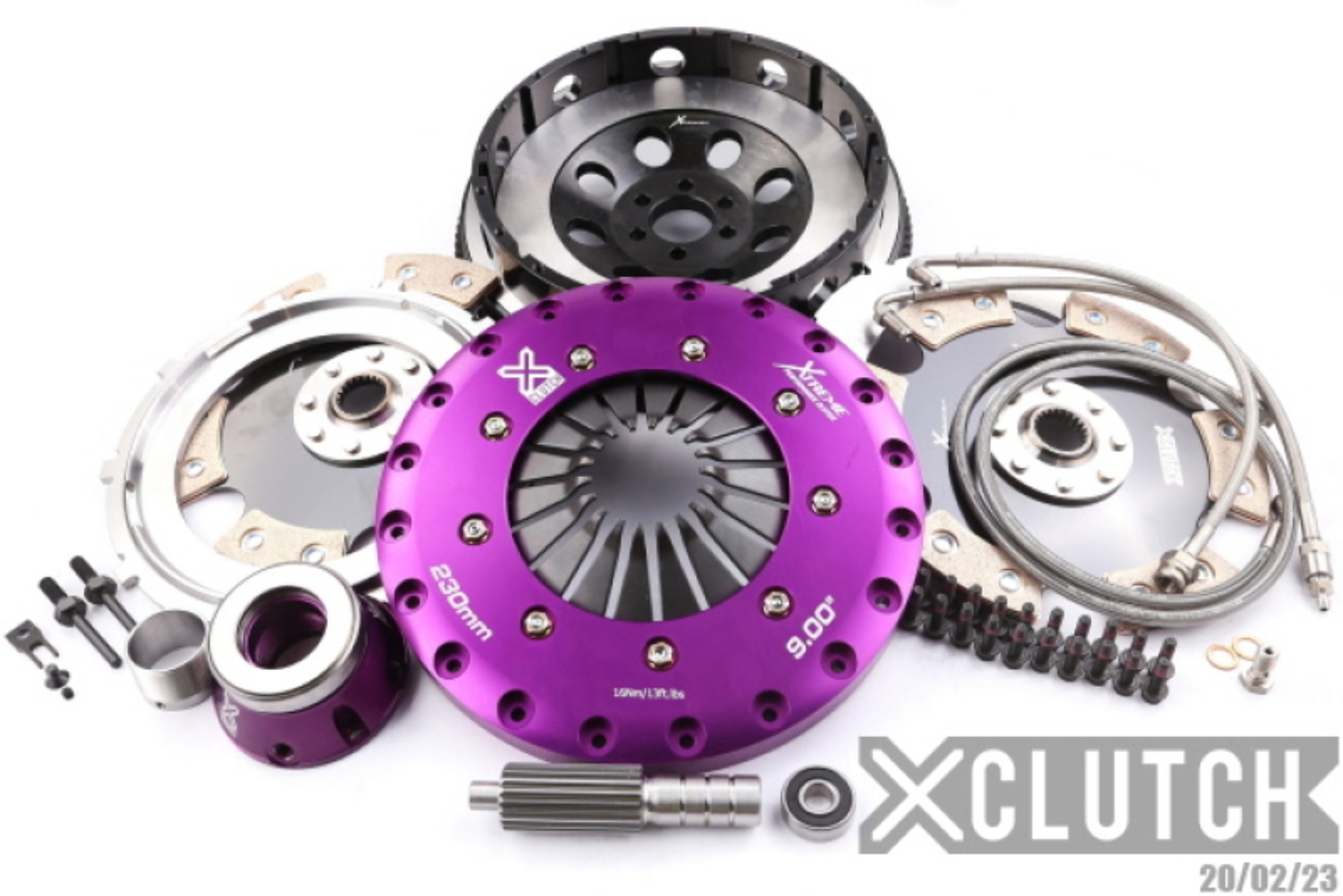 Picture of XCLUTCH XCL Clutch-9in Twin Solid Ceramic Clutch Kits - XKTY23683-2E