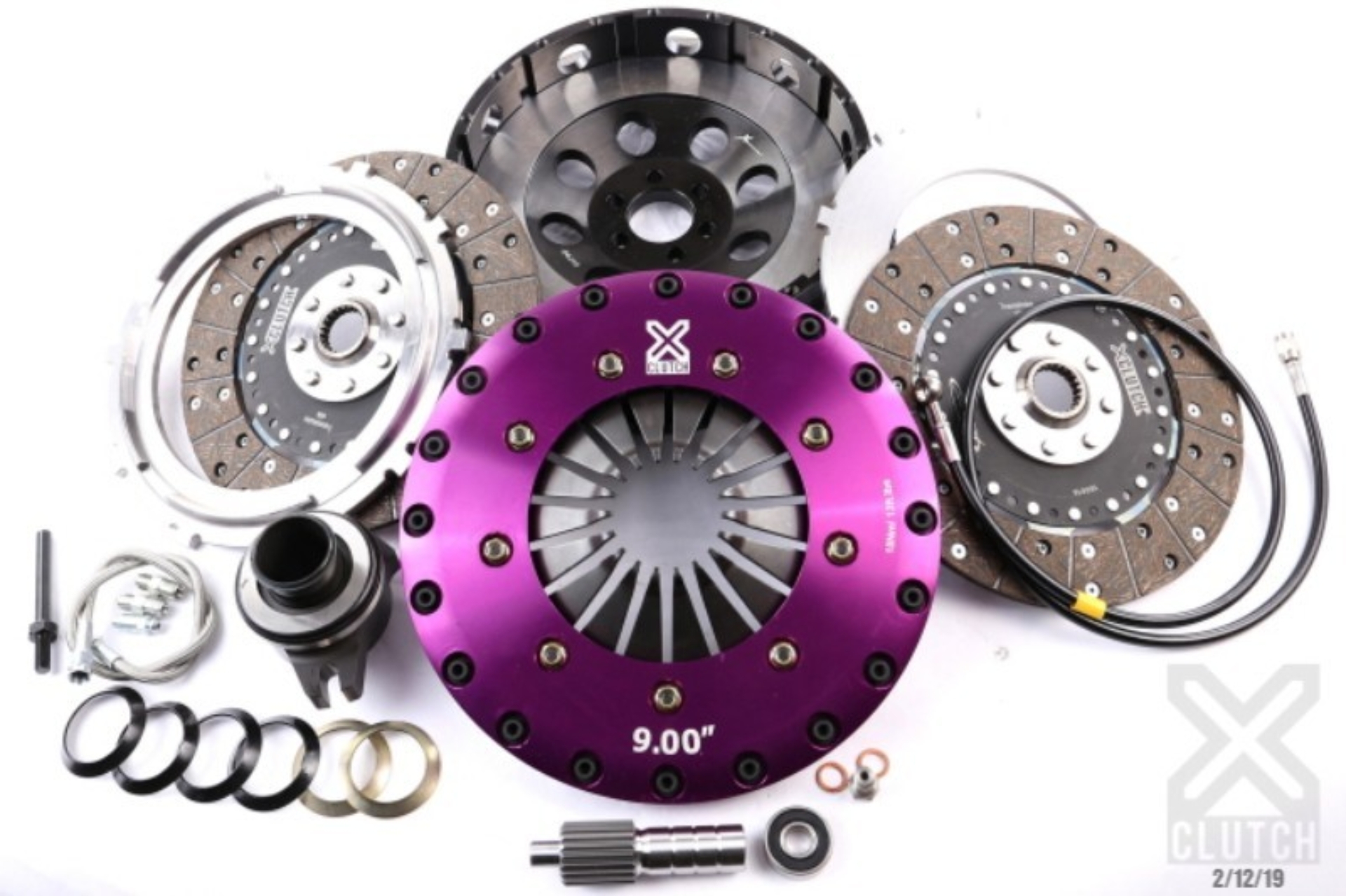Picture of XCLUTCH XCL Clutch-9in Twin Solid Organic Clutch Kits - XKTY23683-2G