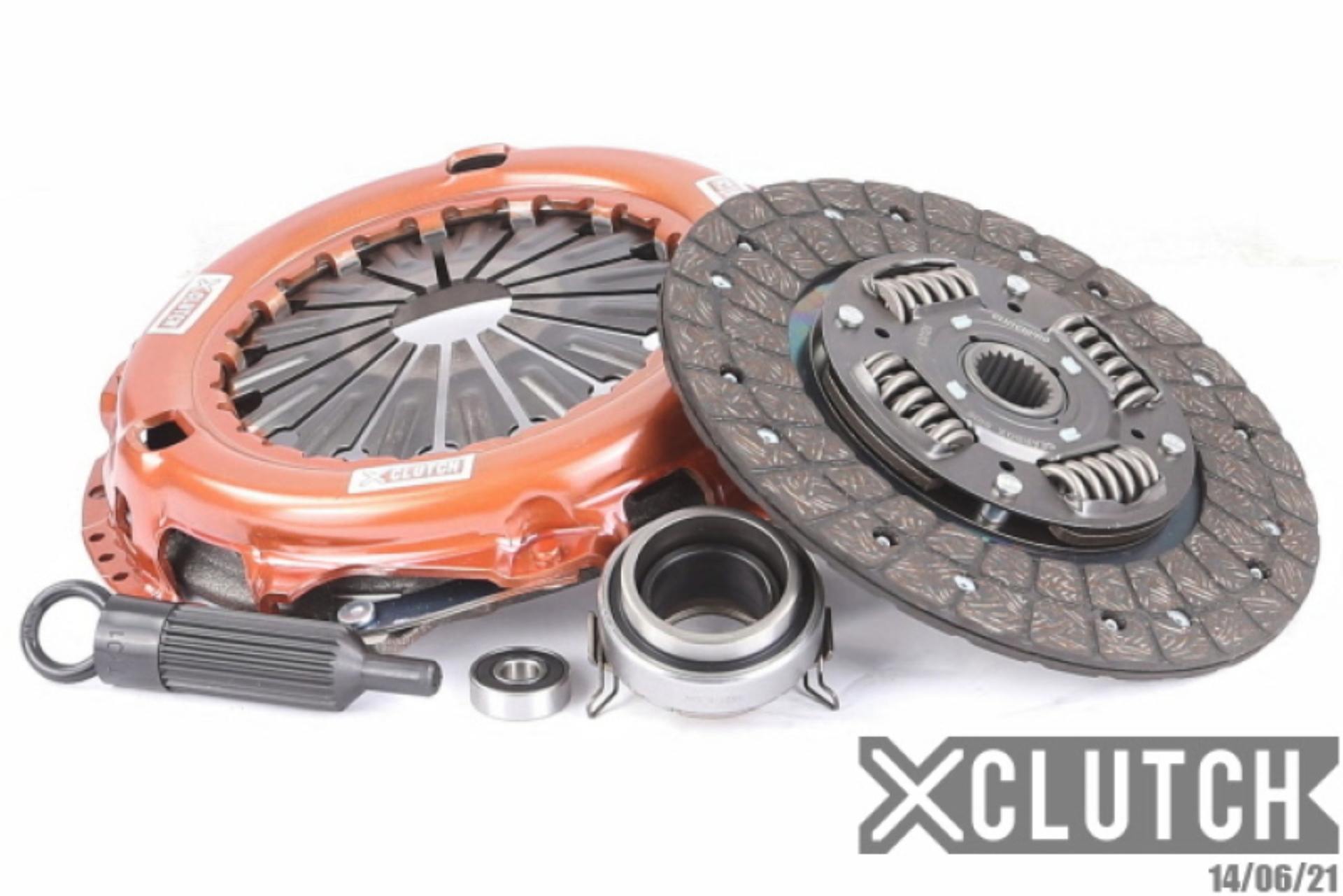 Picture of XCLUTCH XCL Clutch-Stage 1 Sprung Organic Clutch Kits - XKTY24003-1A