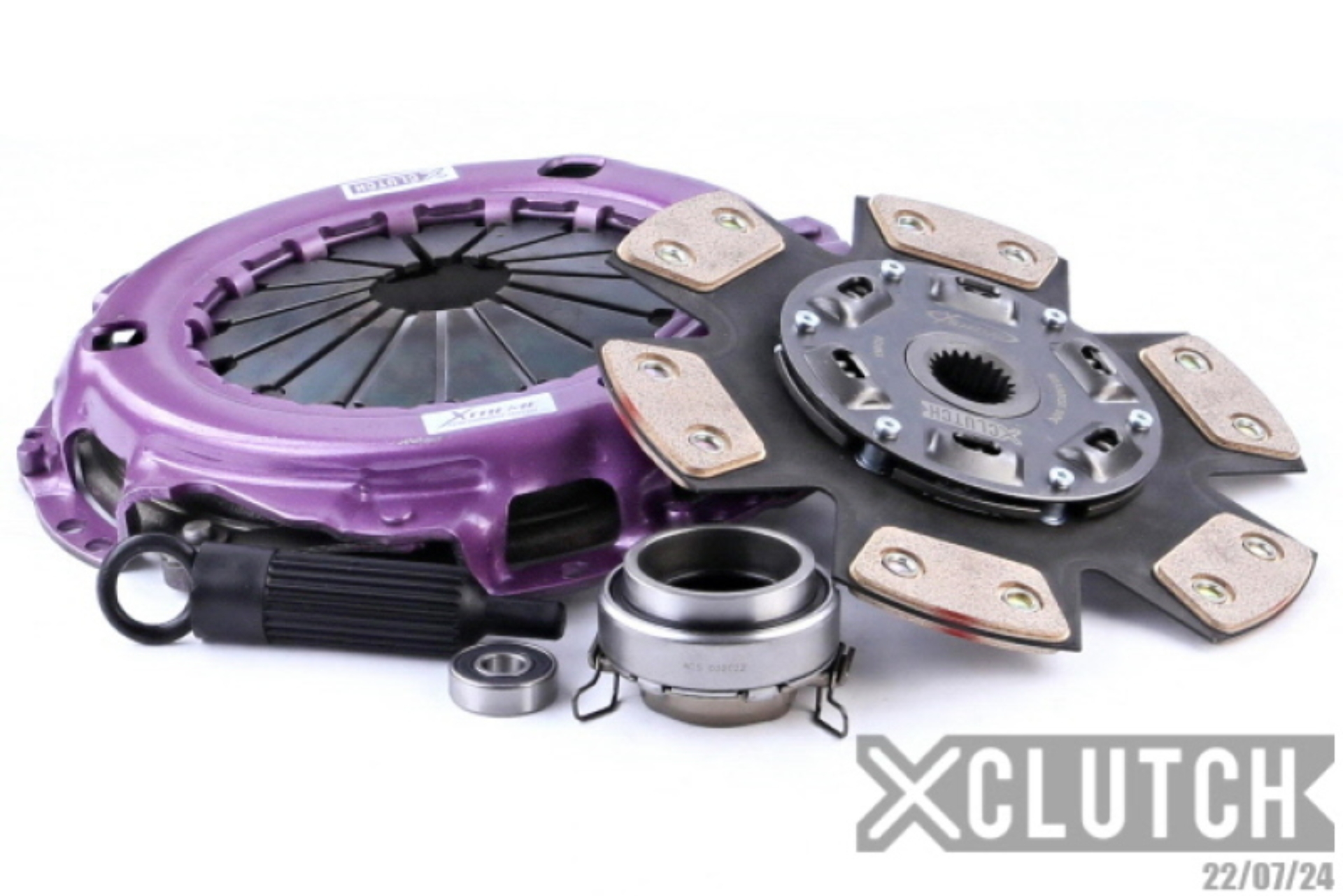 Picture of XCLUTCH XCL Clutch-Stage 2 Sprung Ceramic Clutch Kits - XKTY24007-1B