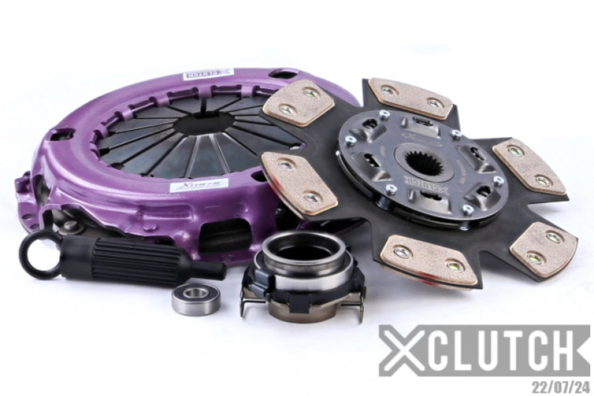Picture of XCLUTCH XCL Clutch-Stage 2 Sprung Ceramic Clutch Kits - XKTY24034-1B