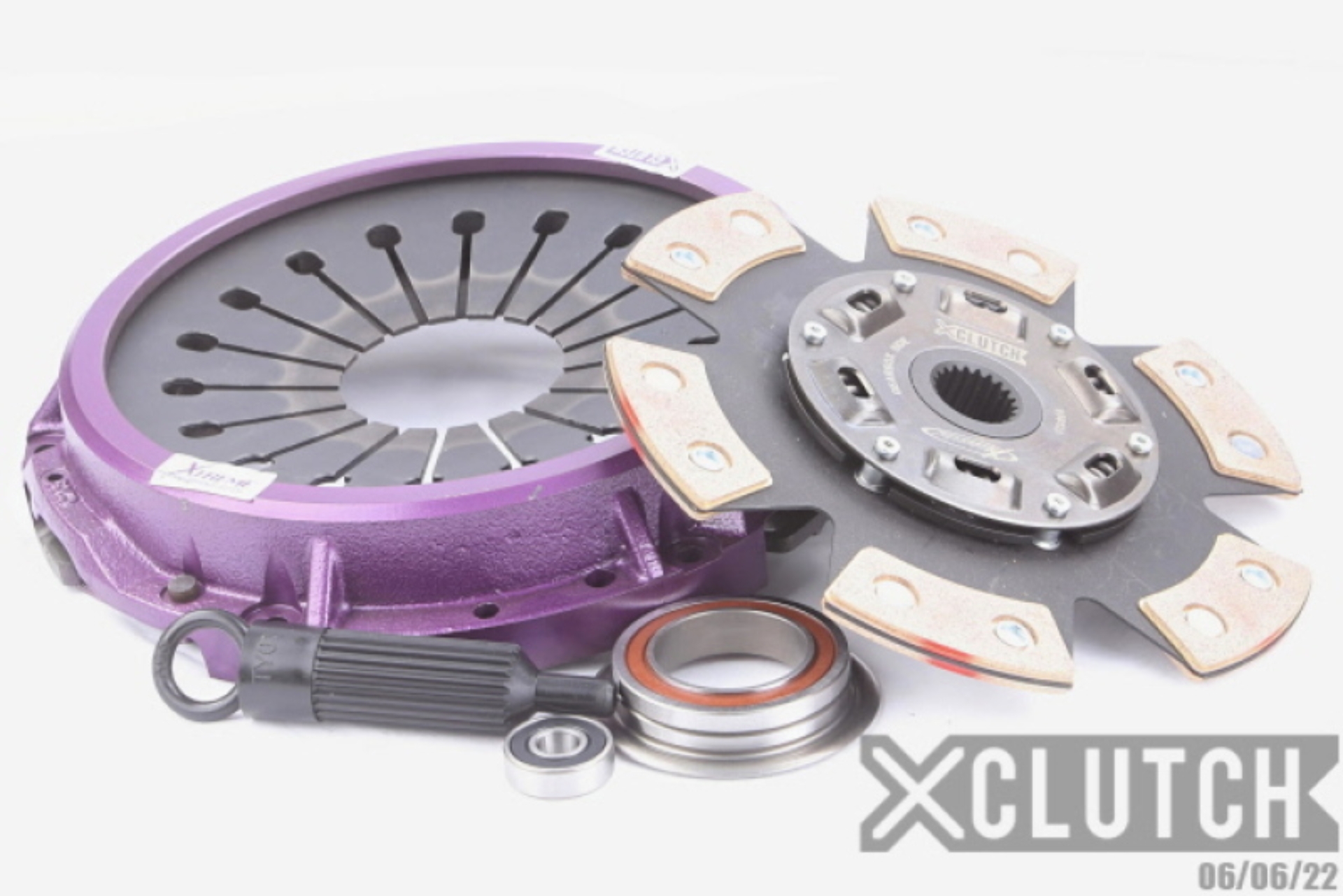 Picture of XCLUTCH XCL Clutch-Stage 2 Sprung Ceramic Clutch Kits - XKTY24051-1B