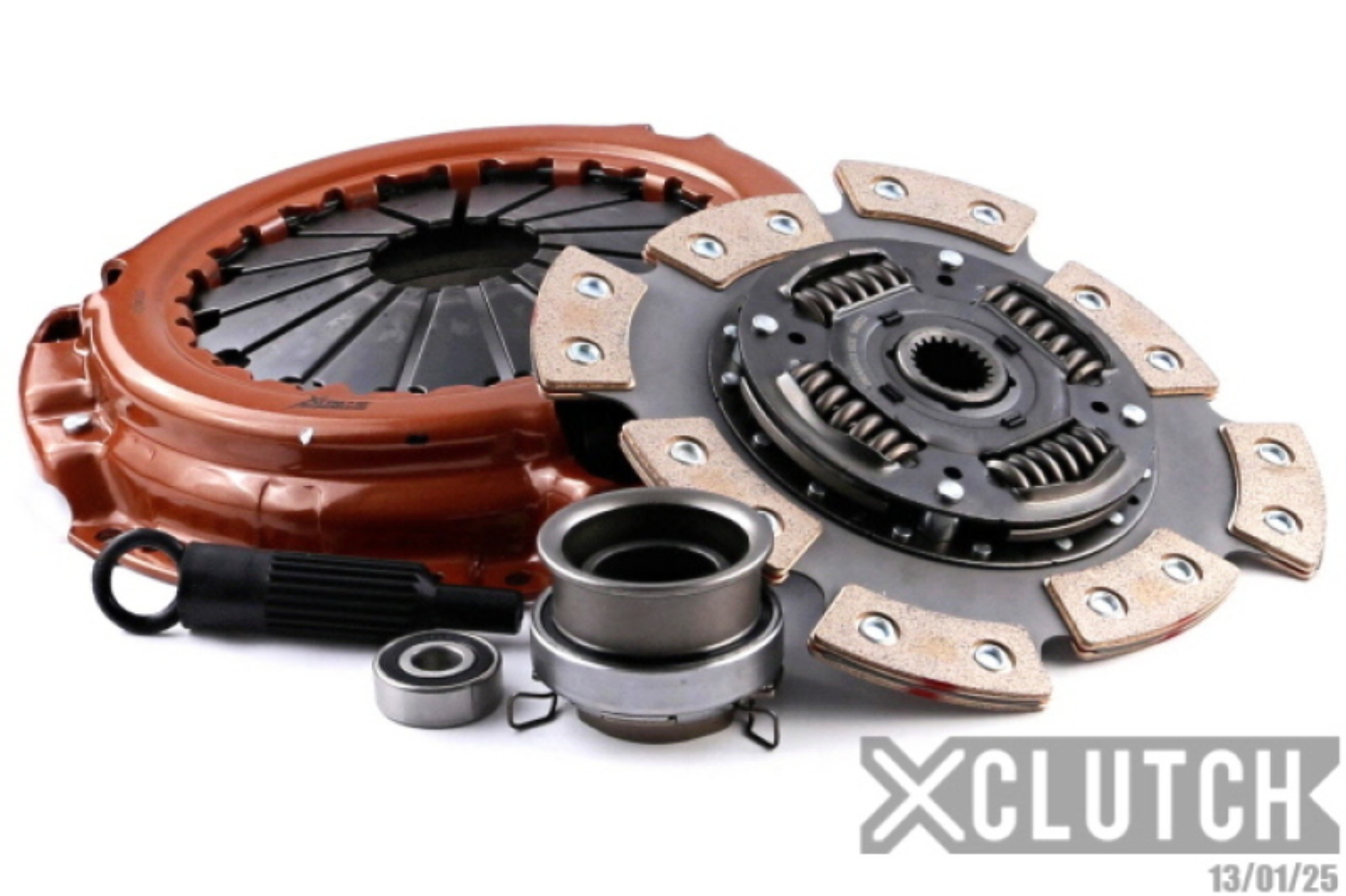 Picture of XCLUTCH XCL Clutch-Stage 2 Sprung Ceramic Clutch Kits - XKTY28003-1B