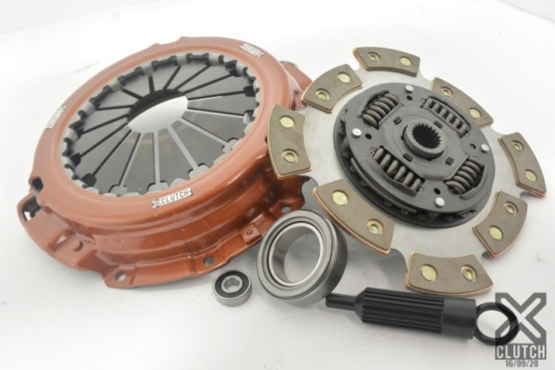 Picture of XCLUTCH XCL Clutch-Stage 2 Sprung Ceramic Clutch Kits - XKTY28006-1B