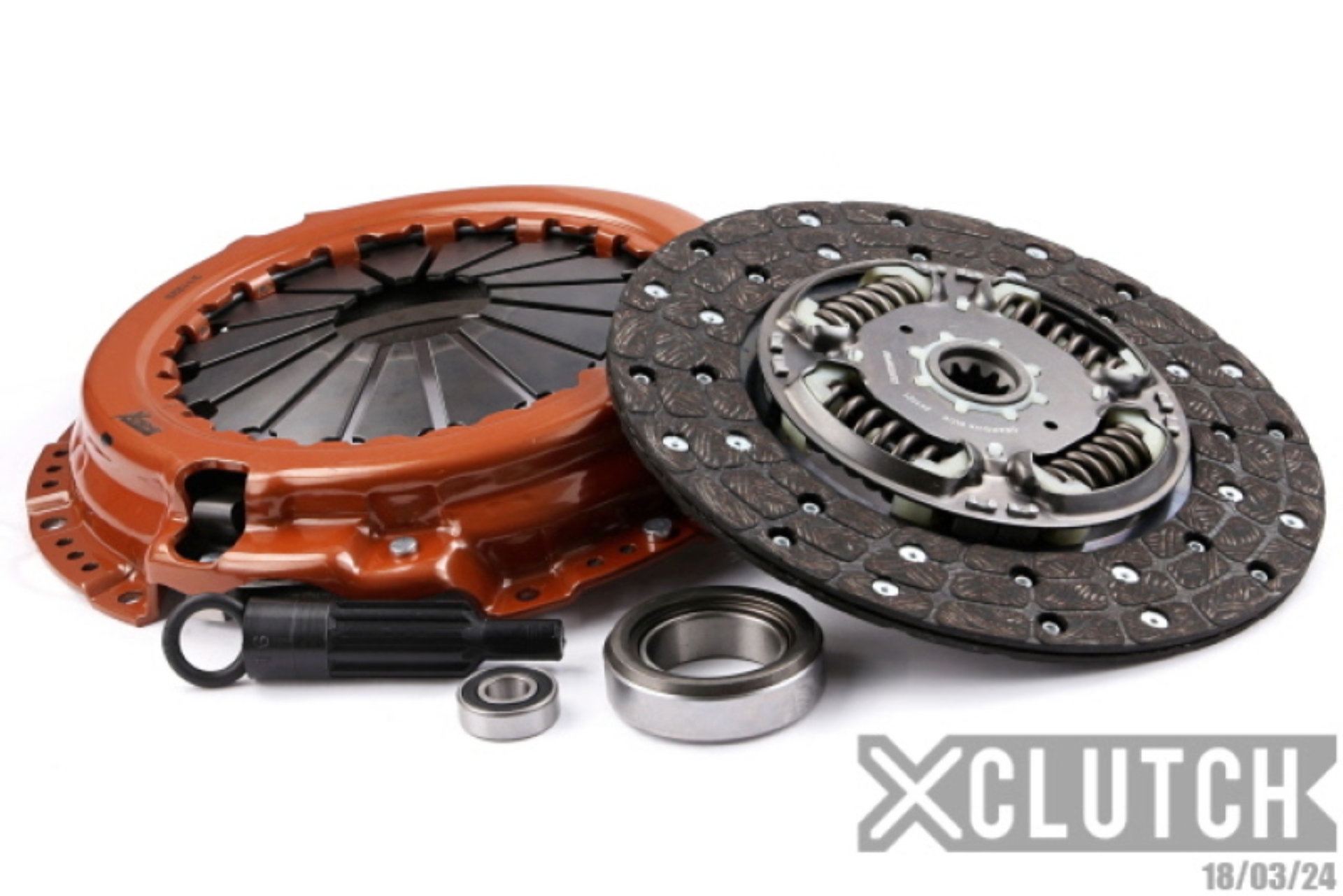 Picture of XCLUTCH XCL Clutch-Stage 1 Sprung Organic Clutch Kits - XKTY28007-1A