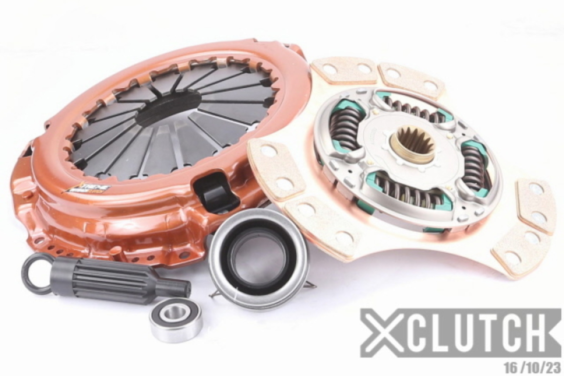 Picture of XCLUTCH XCL Clutch-Stage 2 Sprung Ceramic Clutch Kits - XKTY28023-1B