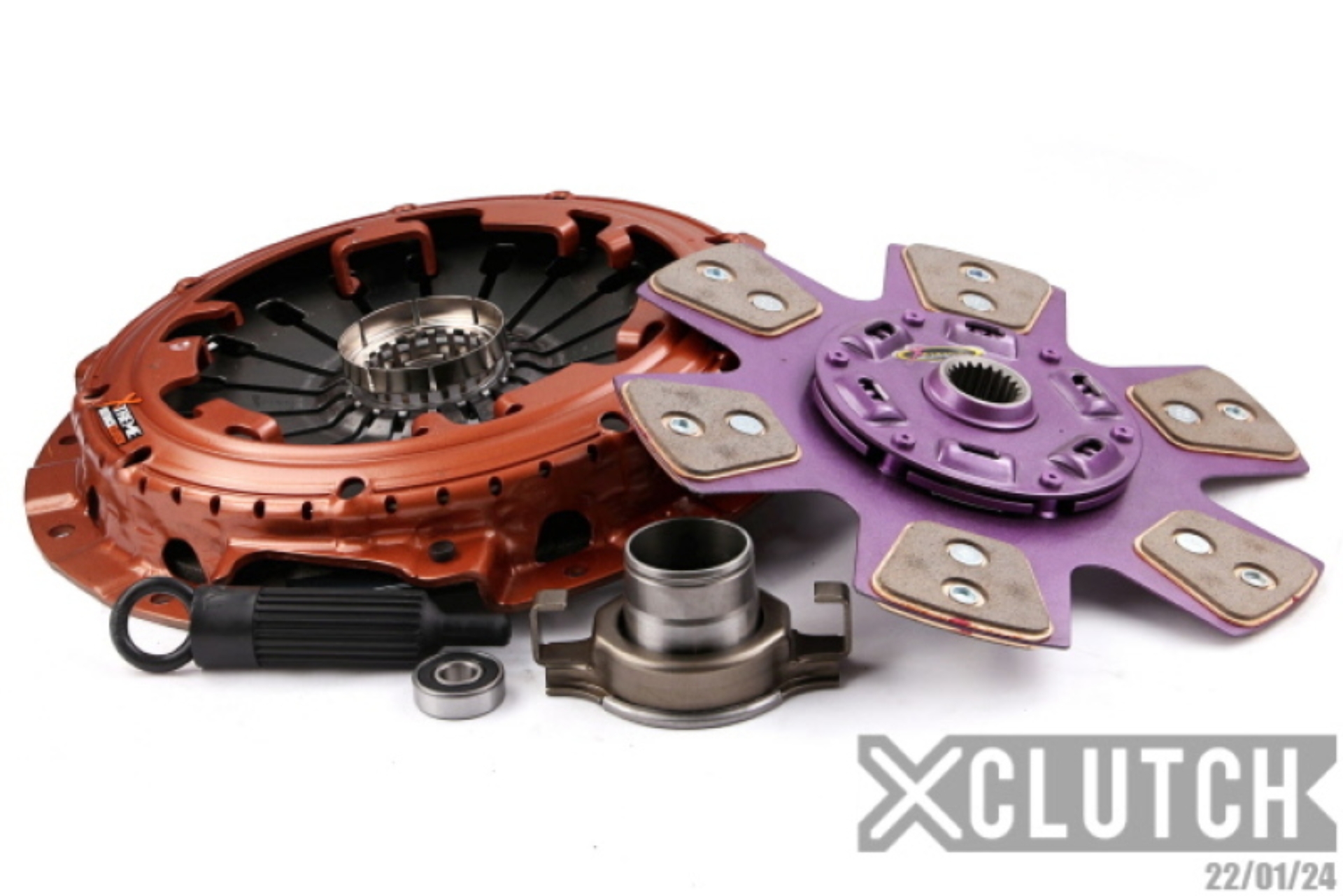 Picture of XCLUTCH XCL Clutch-Stage 2 Sprung Ceramic Clutch Kits - XKTY28030-1B