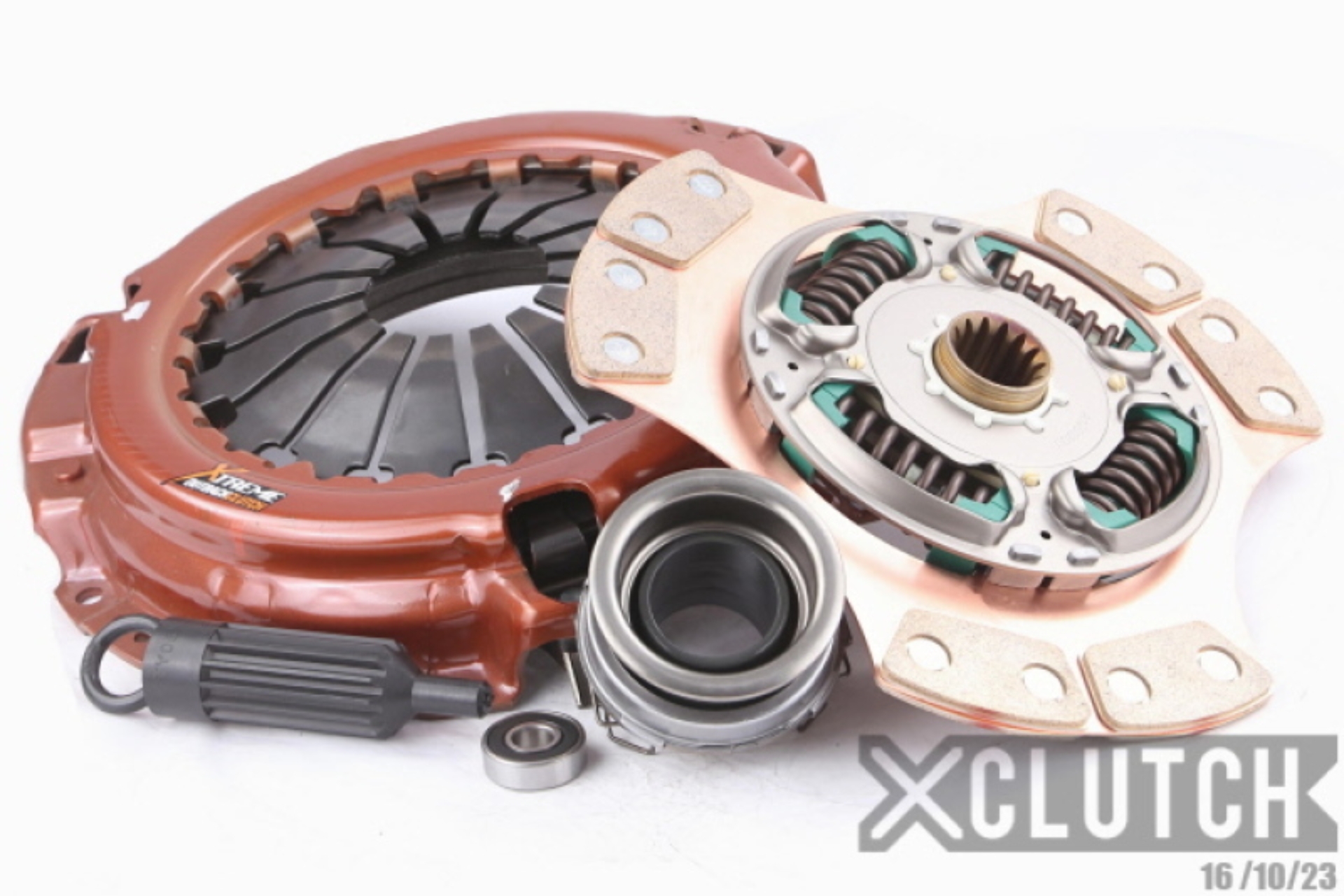 Picture of XCLUTCH XCL Clutch-Stage 2 Sprung Ceramic Clutch Kits - XKTY28031-1B