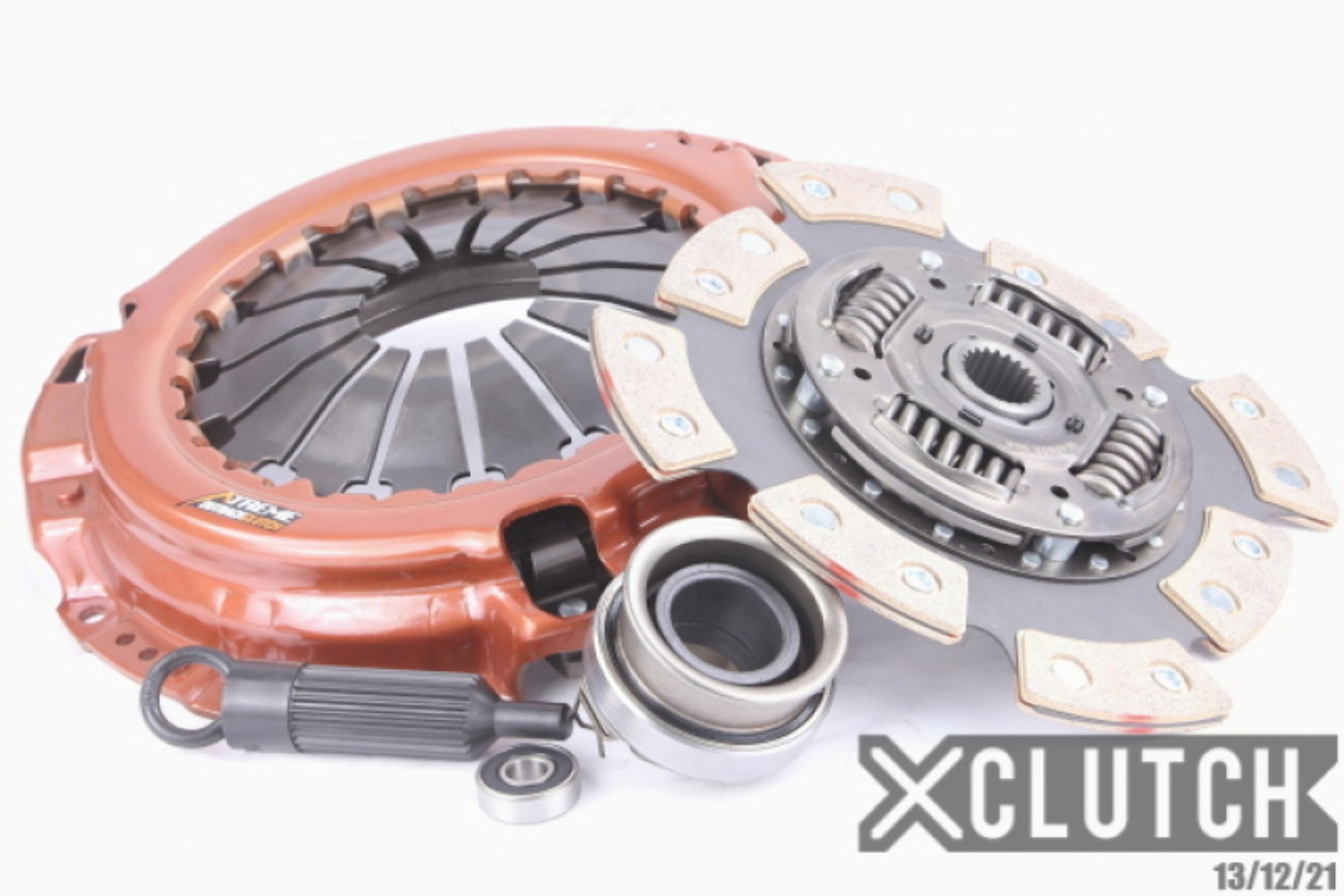Picture of XCLUTCH XCL Clutch-Stage 2 Sprung Ceramic Clutch Kits - XKTY28034-1B