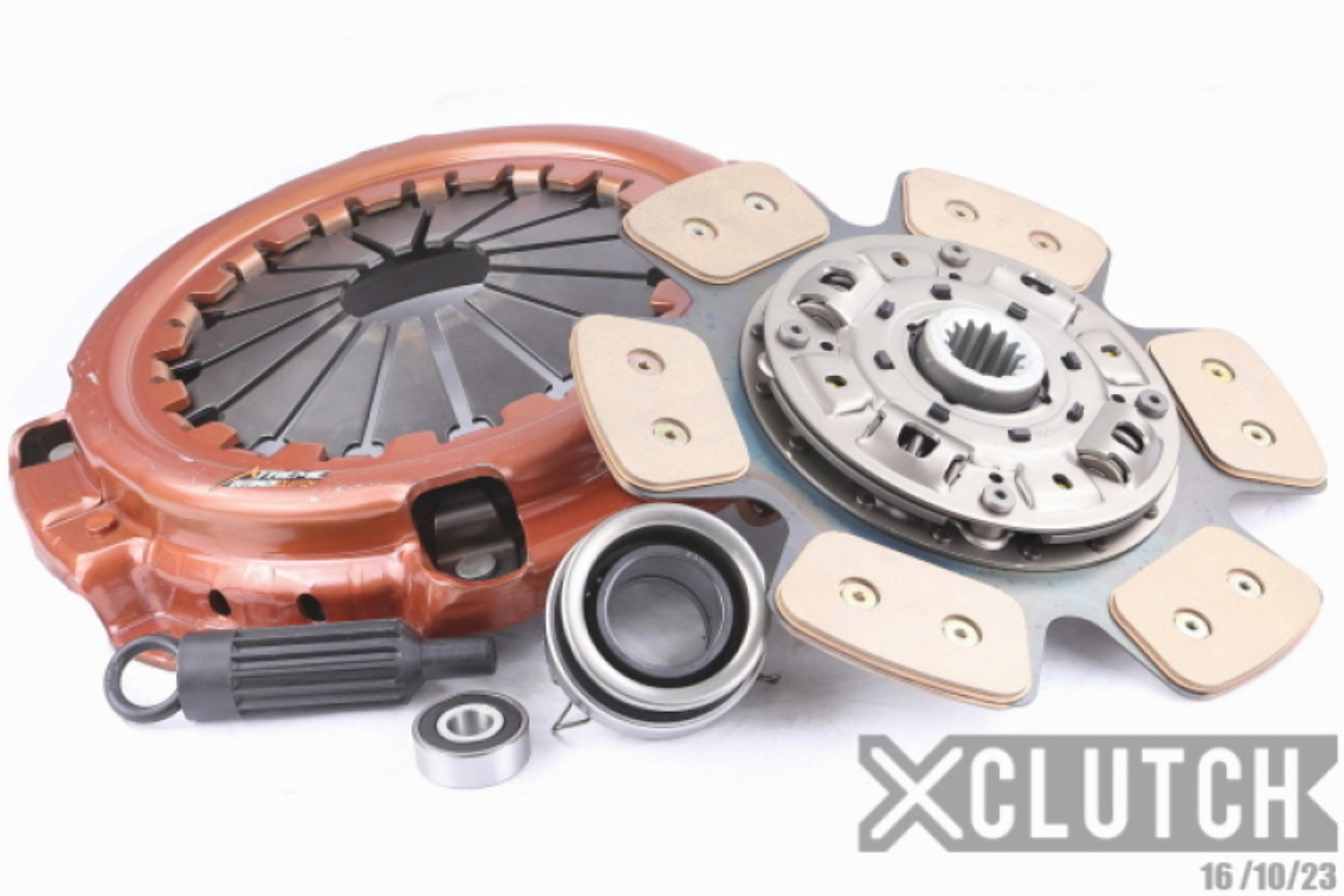 Picture of XCLUTCH XCL Clutch-Stage 2 Sprung Ceramic Clutch Kits - XKTY30003-1B