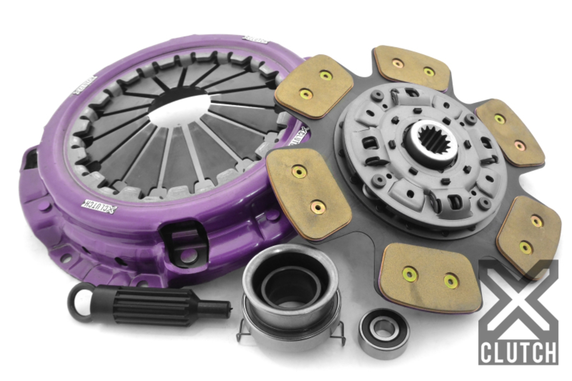 Picture of XCLUTCH XCL Clutch-Stage 2 Sprung Ceramic Clutch Kits - XKTY30005-1B