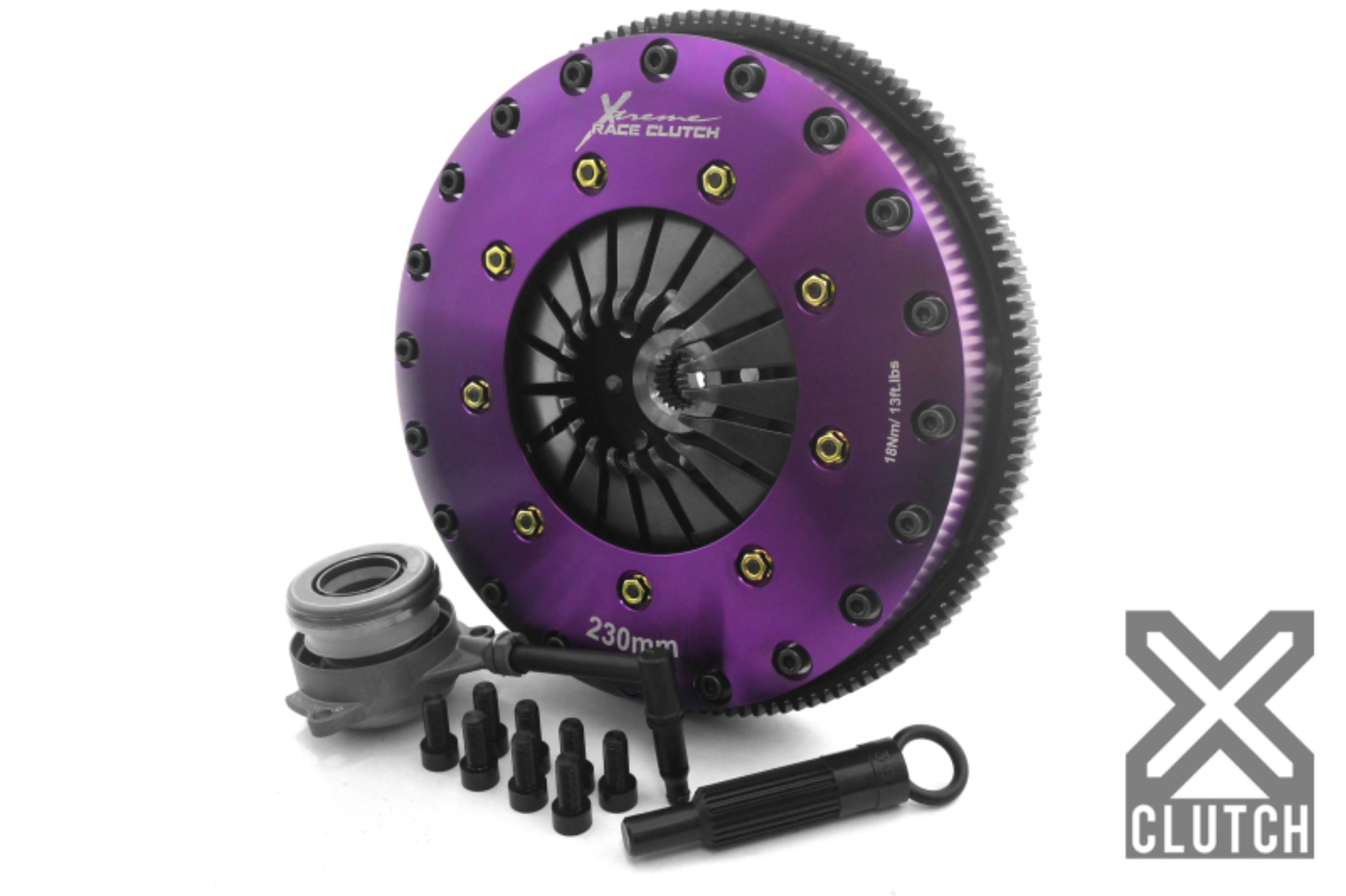 Picture of XCLUTCH XCL Clutch-9in Twin Solid Ceramic Clutch Kits - XKVW23698-2E