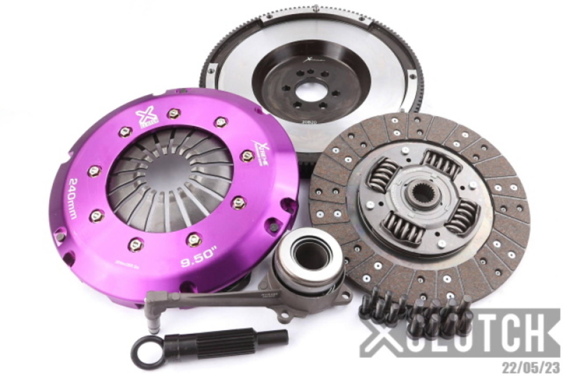 Picture of XCLUTCH XCL Clutch-Stage 1 Sprung Organic Clutch Kits - XKVW24695-1A