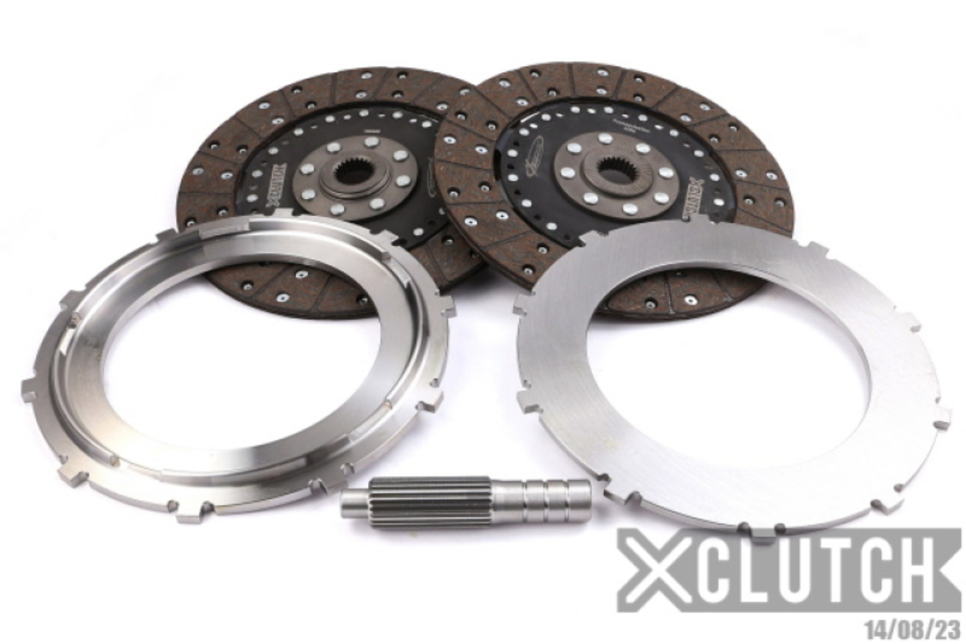 Picture of XCLUTCH XCL Service Pack-9in Twin Solid Organic Clutch Rebuild Kits - XMS-230-FD03-2G-XC