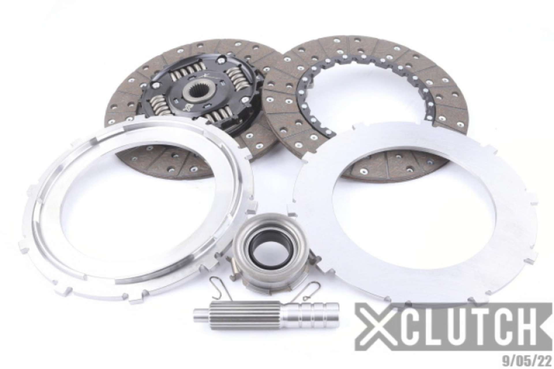 Picture of XCLUTCH XCL Service Pack-9in Twin Sprung Organic Clutch Rebuild Kits - XMS-230-SU02-2A-XC