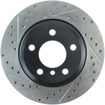 Picture of Sport Drilled & Slotted Brake Rotor; Rear Right