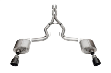 Picture of CORSA Performance COR Cat-Back Sport Rear - 21254BLK