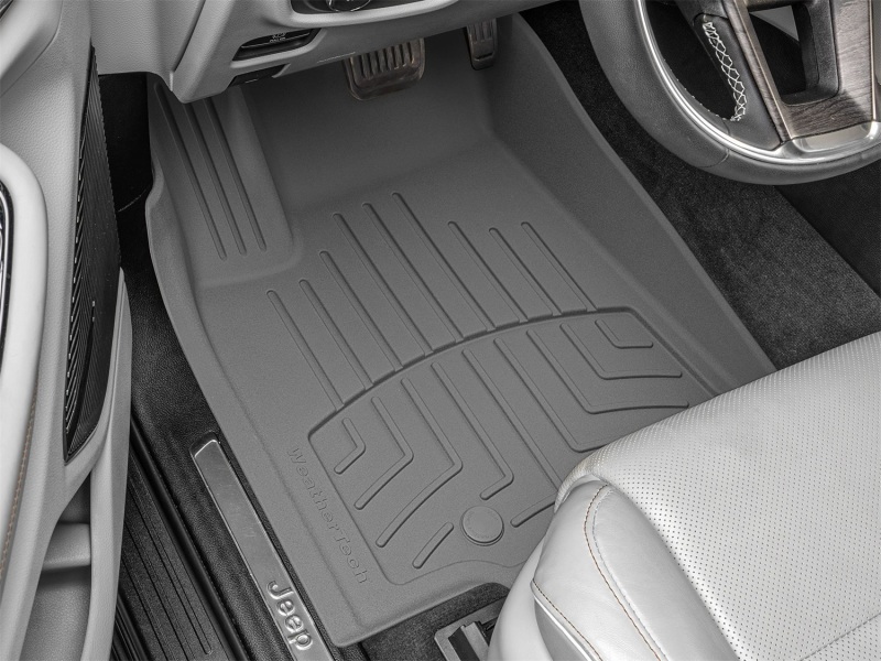 Picture of WeatherTech WT 3D FloorMat-Front-Grey Floor Mats - 4616961IM