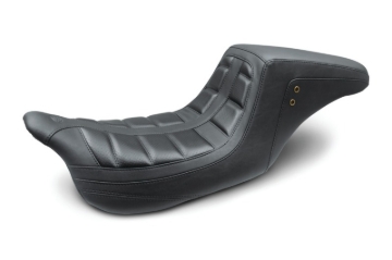 Picture of Mustang Motorcycle MMP One-Piece 2 Up Seat Solo Motorcycle Seats - 75239