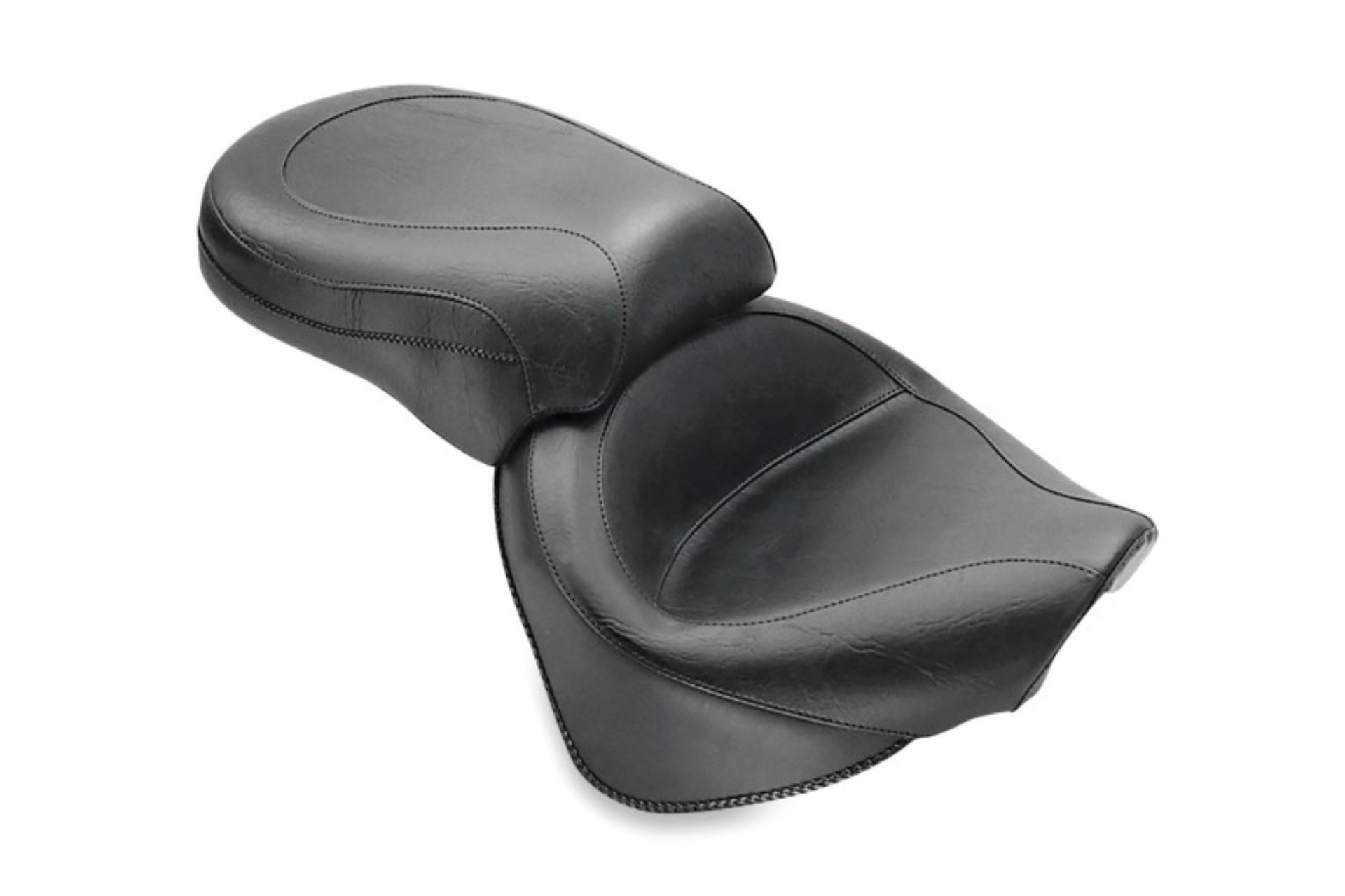 Picture of Mustang Motorcycle MMP 2 Piece Original Two-Piece Motorcycle Seats - 75912