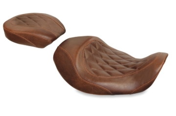Picture of Mustang Motorcycle MMP Solo Diamond Solo Motorcycle Seats - 76711