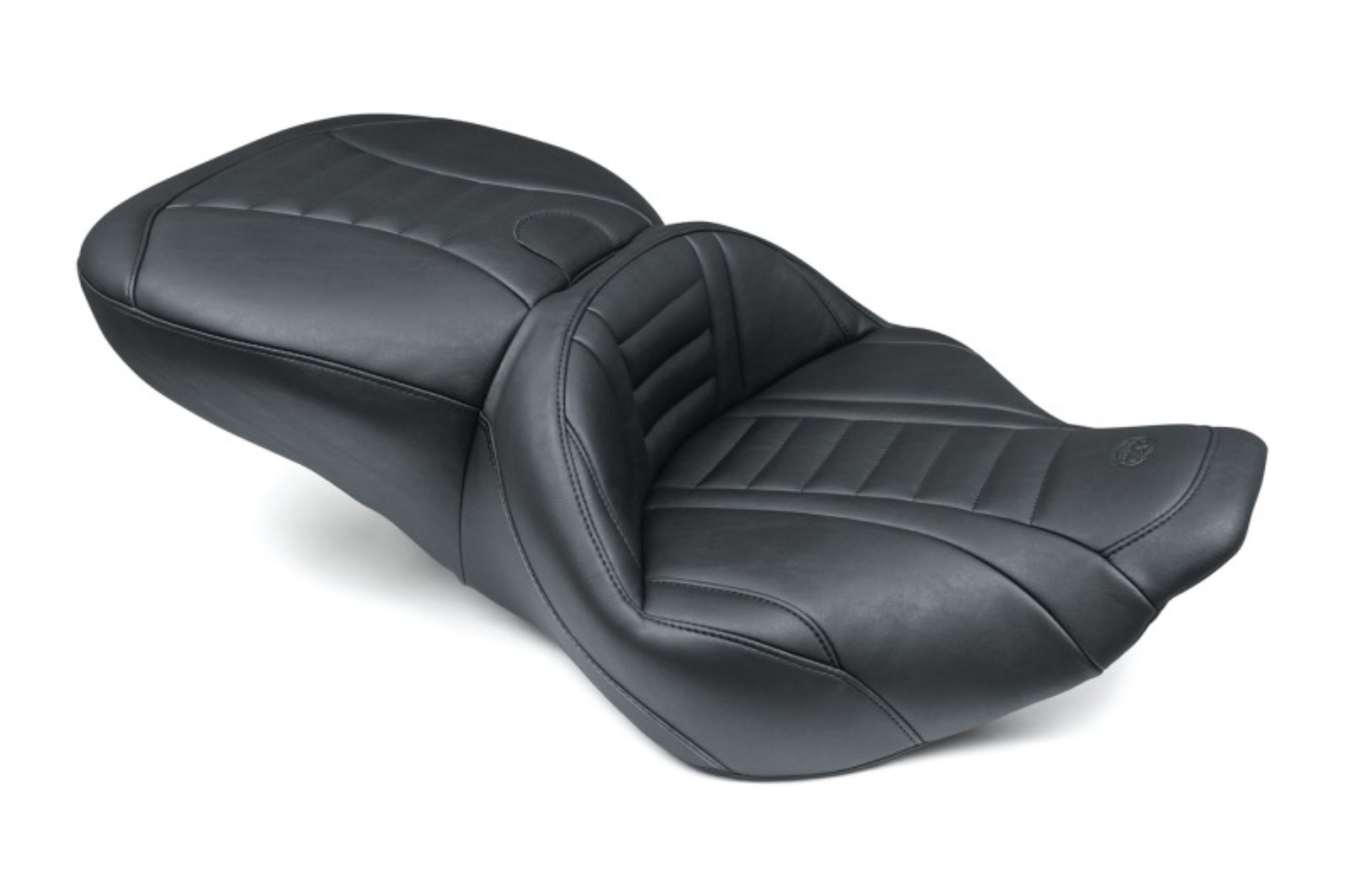Picture of Mustang Motorcycle MMP 1 Piece Deluxe One-Piece Motorcycle Seats - 76738