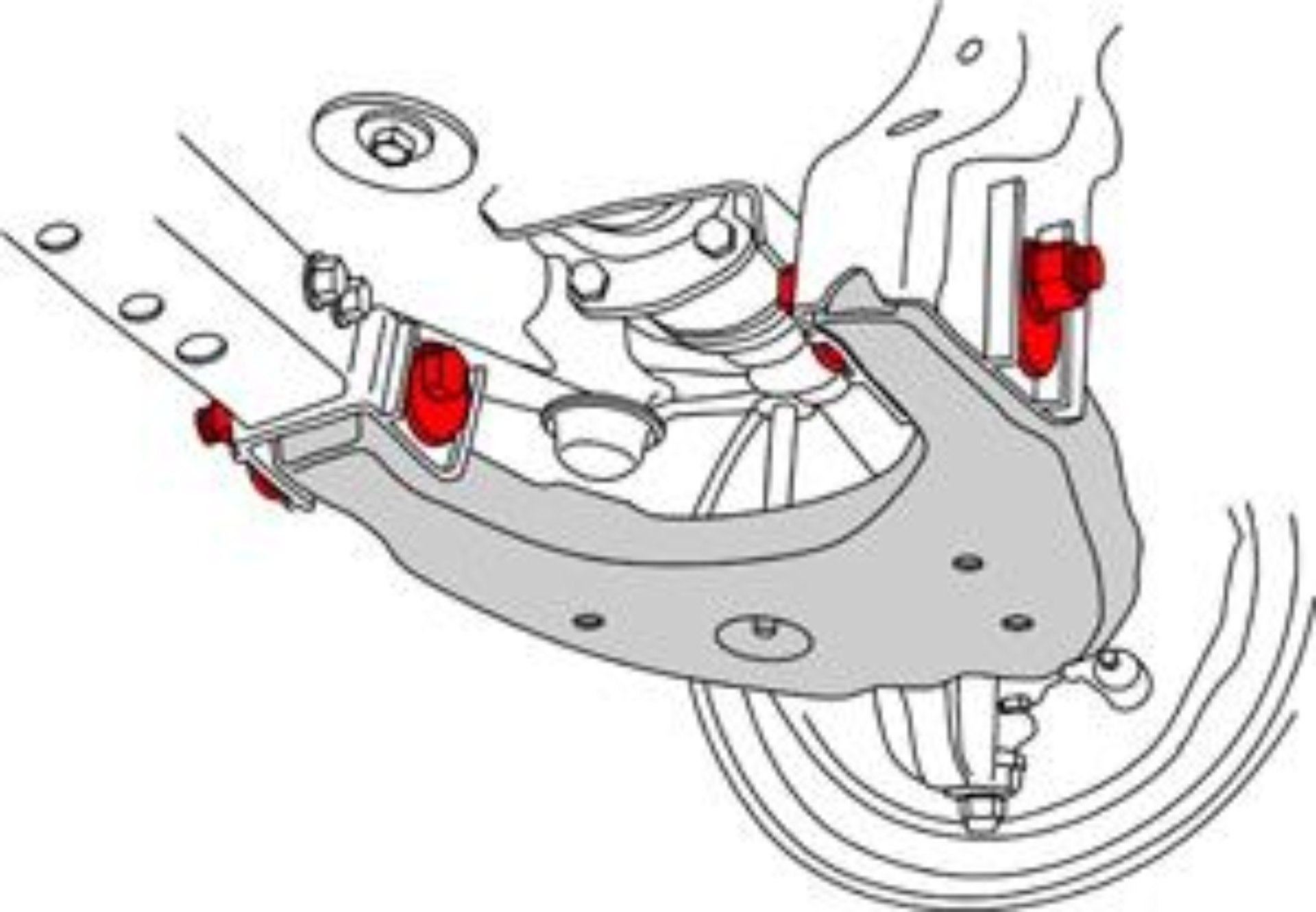 Picture of SPC Performance SPC Camber Bolt Kit Camber Kits - 25450