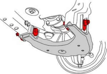 Picture of SPC Performance SPC Camber Bolt Kit Camber Kits - 25450