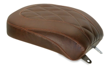 Picture of Mustang Motorcycle MMP Passenger Diamond Passenger Motorcycle Seats - 76807
