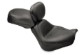 Picture of Mustang Motorcycle MMP Solo with Driver Backrest Original Solo Motorcycle Seats - 79158