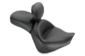 Picture of Mustang Motorcycle MMP 1 Piece with Driver Backrest Original One-Piece Motorcycle Seats - 79417