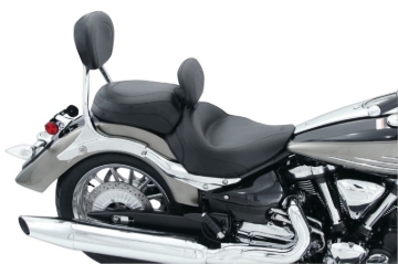 Picture of Mustang Motorcycle MMP Solo with Driver Backrest Original Solo Motorcycle Seats - 79454